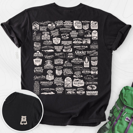 National Parks Back Print