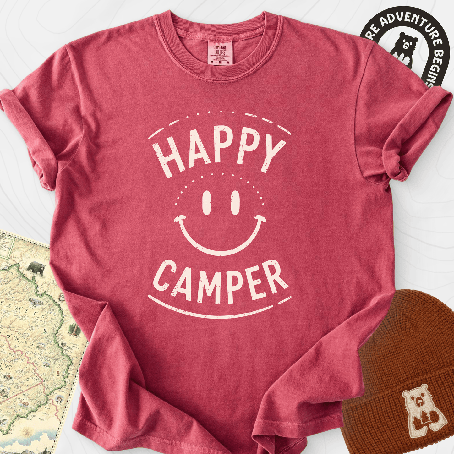 Happy Camper Smile T-Shirt