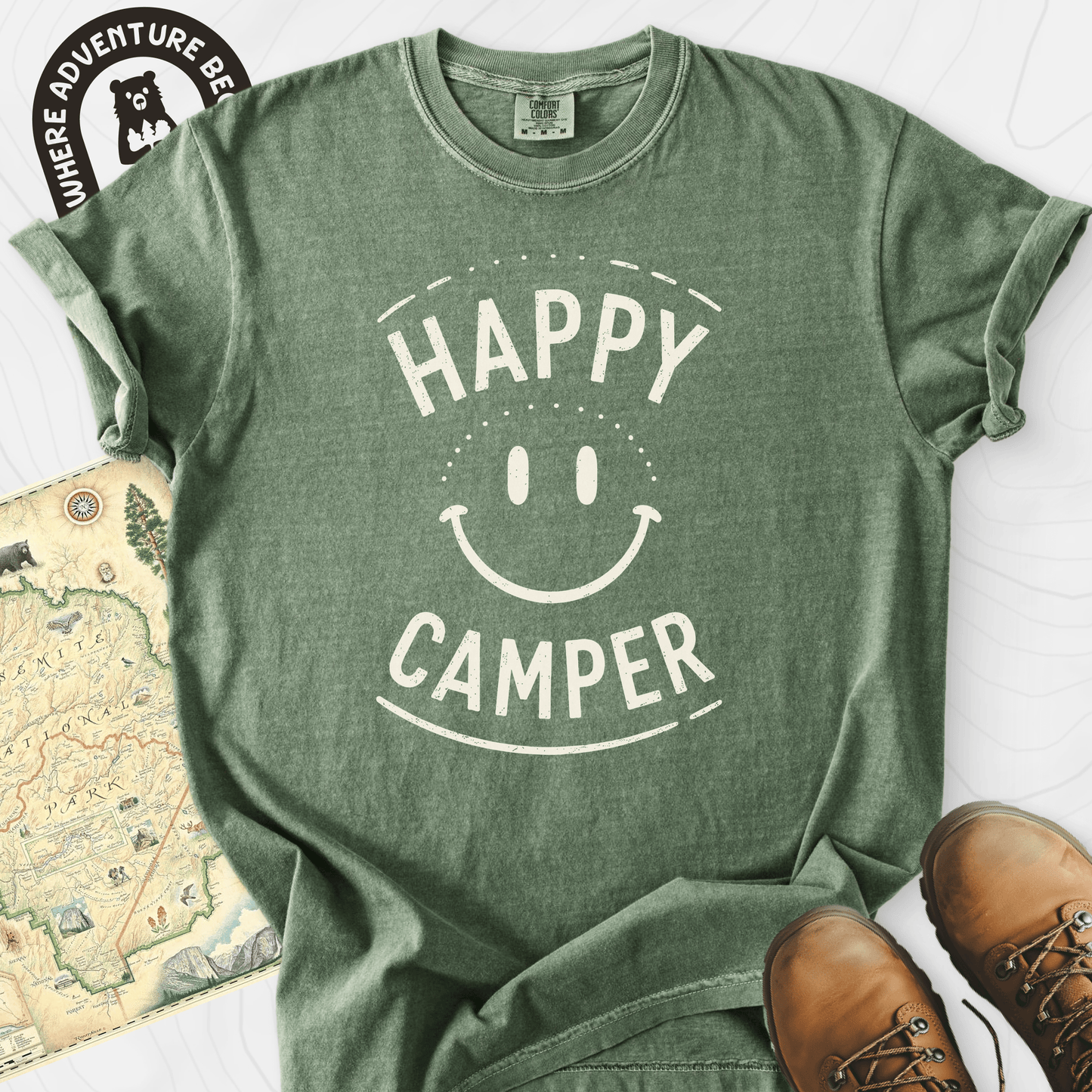 Happy Camper Smile T-Shirt