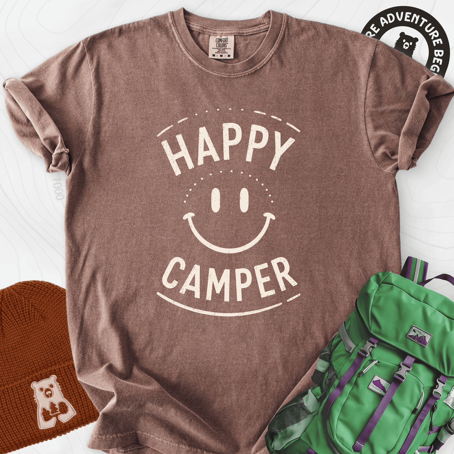 Happy Camper Smile T-Shirt