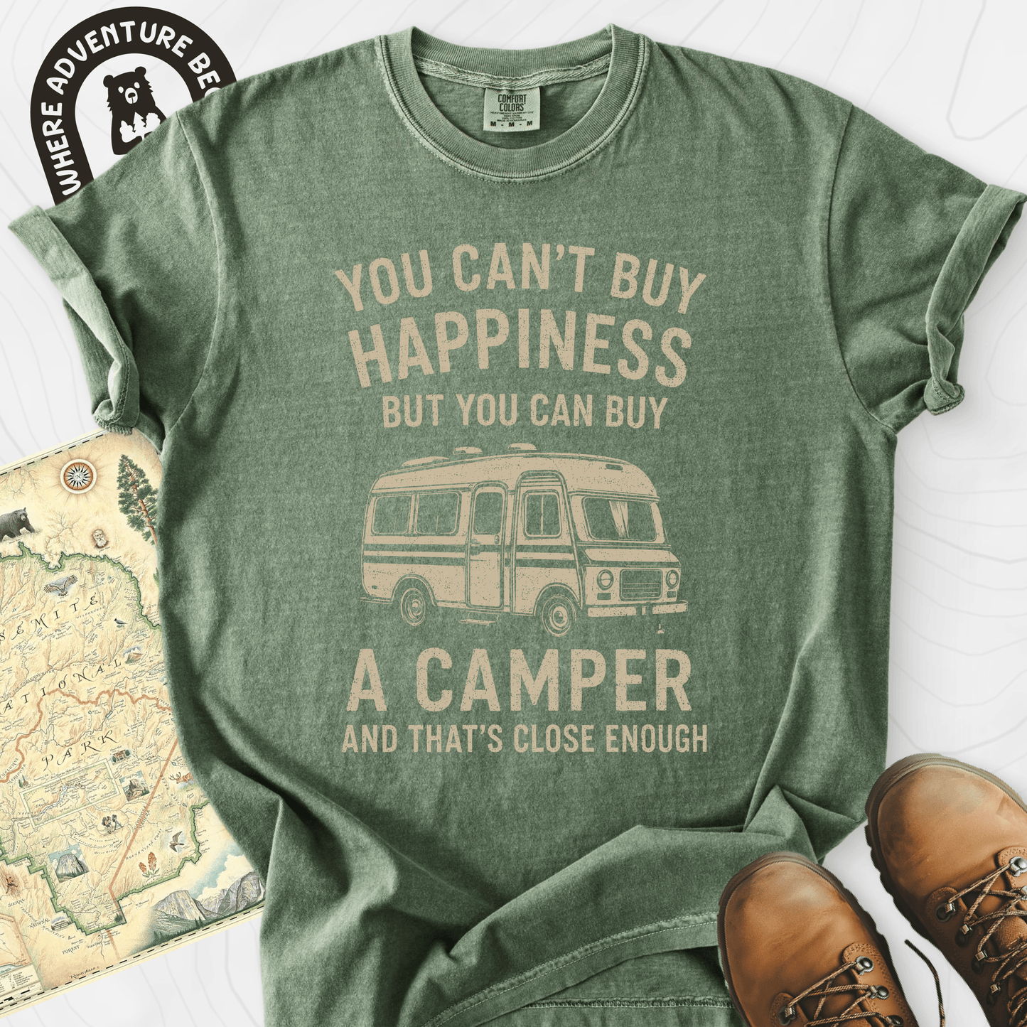 Camper Happiness T-Shirt