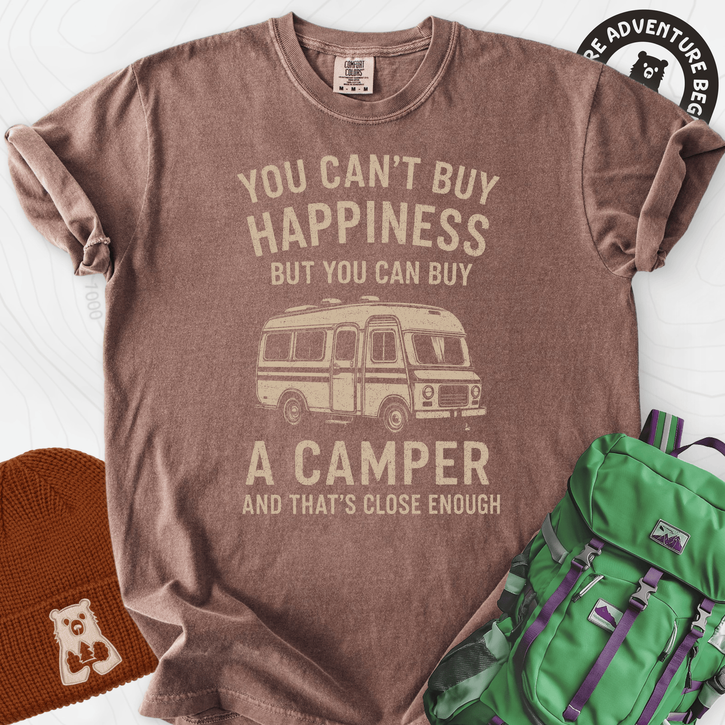Camper Happiness T-Shirt
