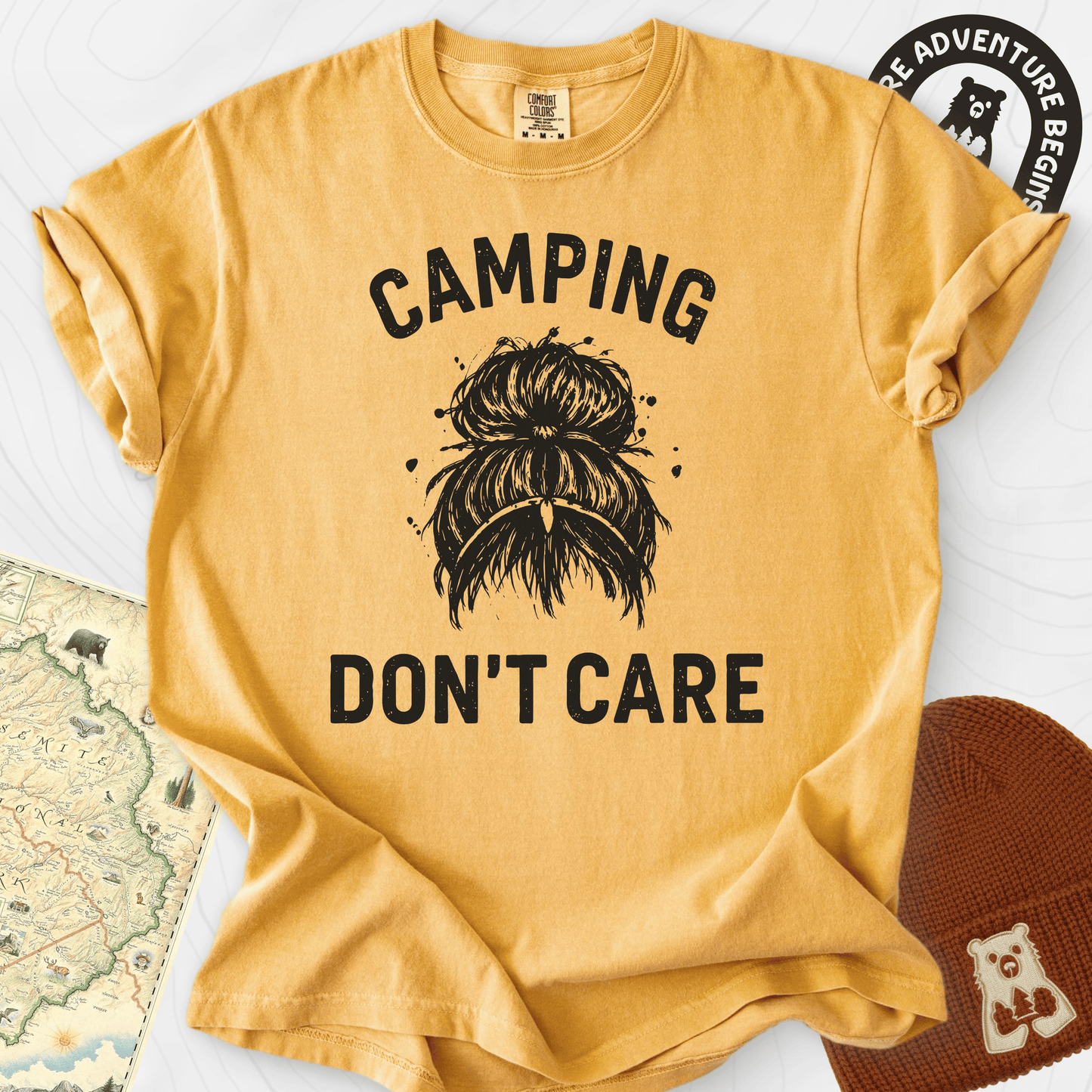 Camping Hair T-Shirt