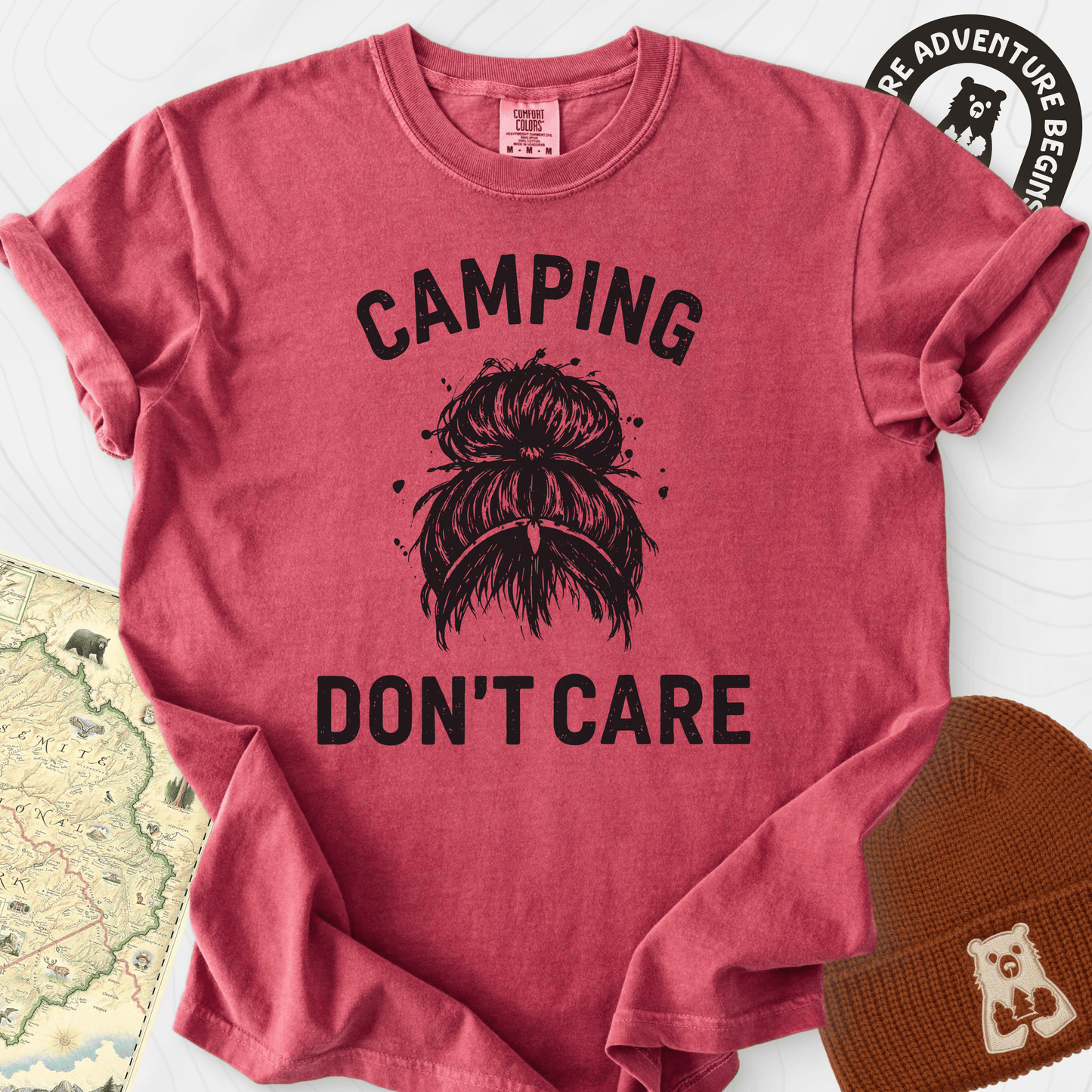 Camping Hair T-Shirt