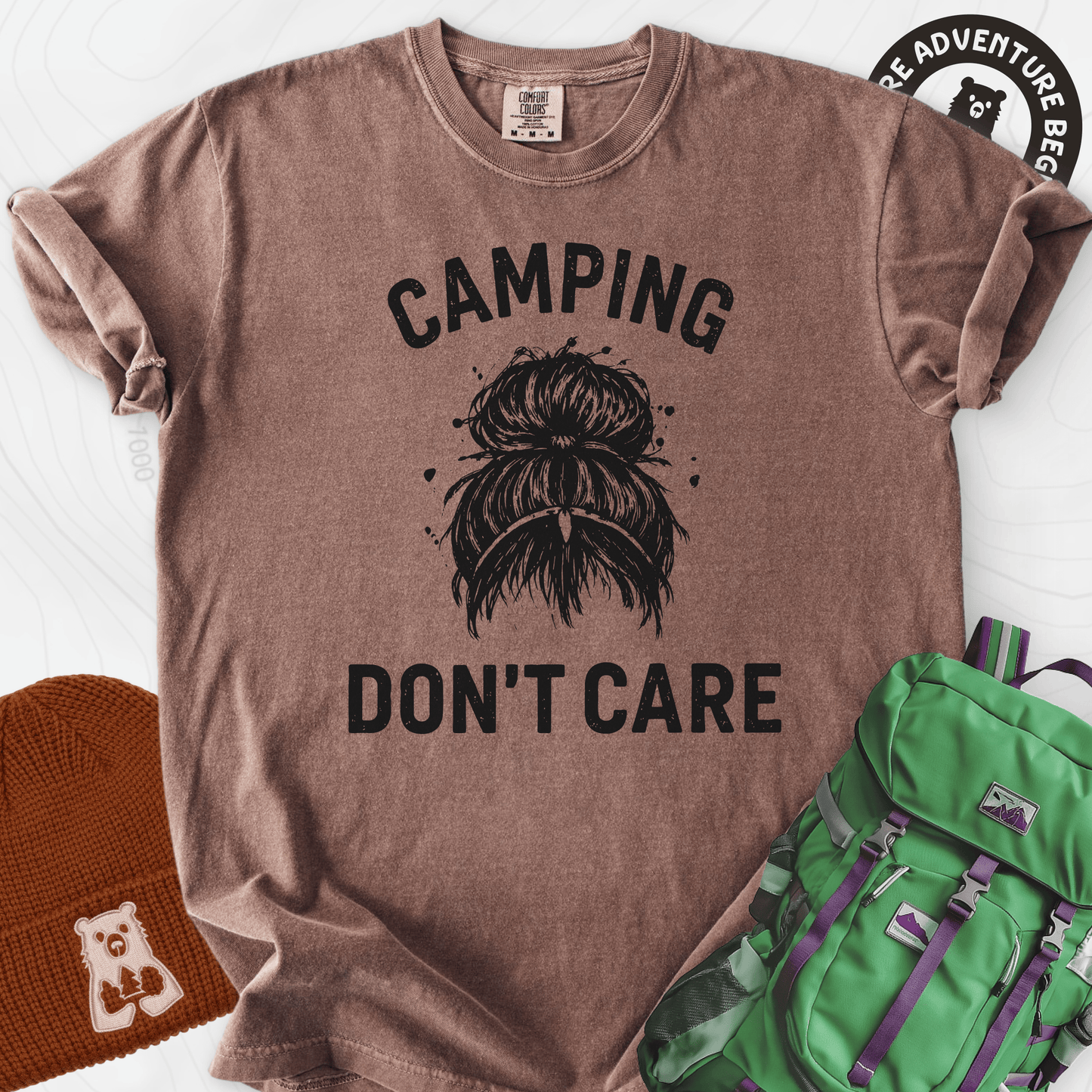 Camping Hair T-Shirt