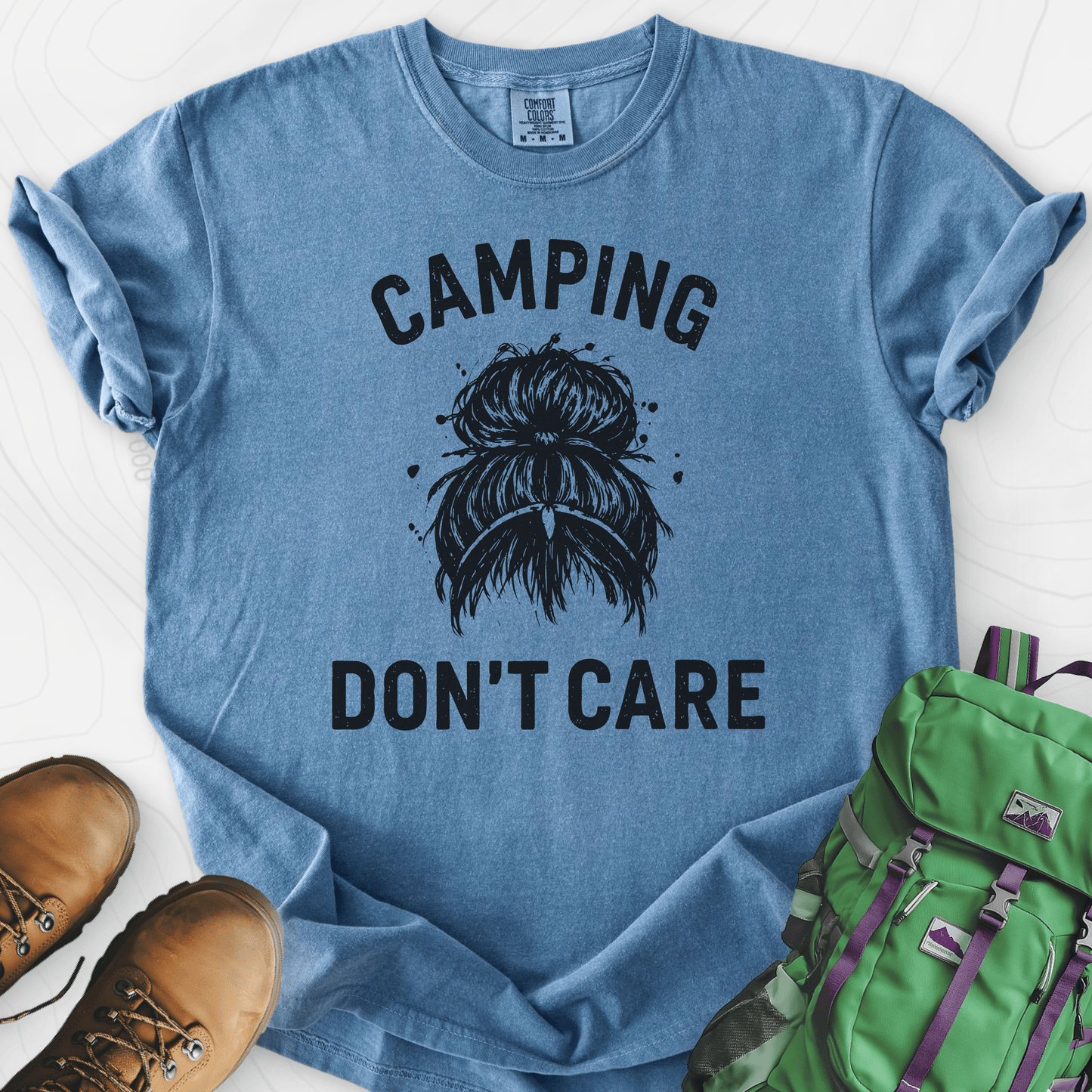 Camping Hair T-Shirt
