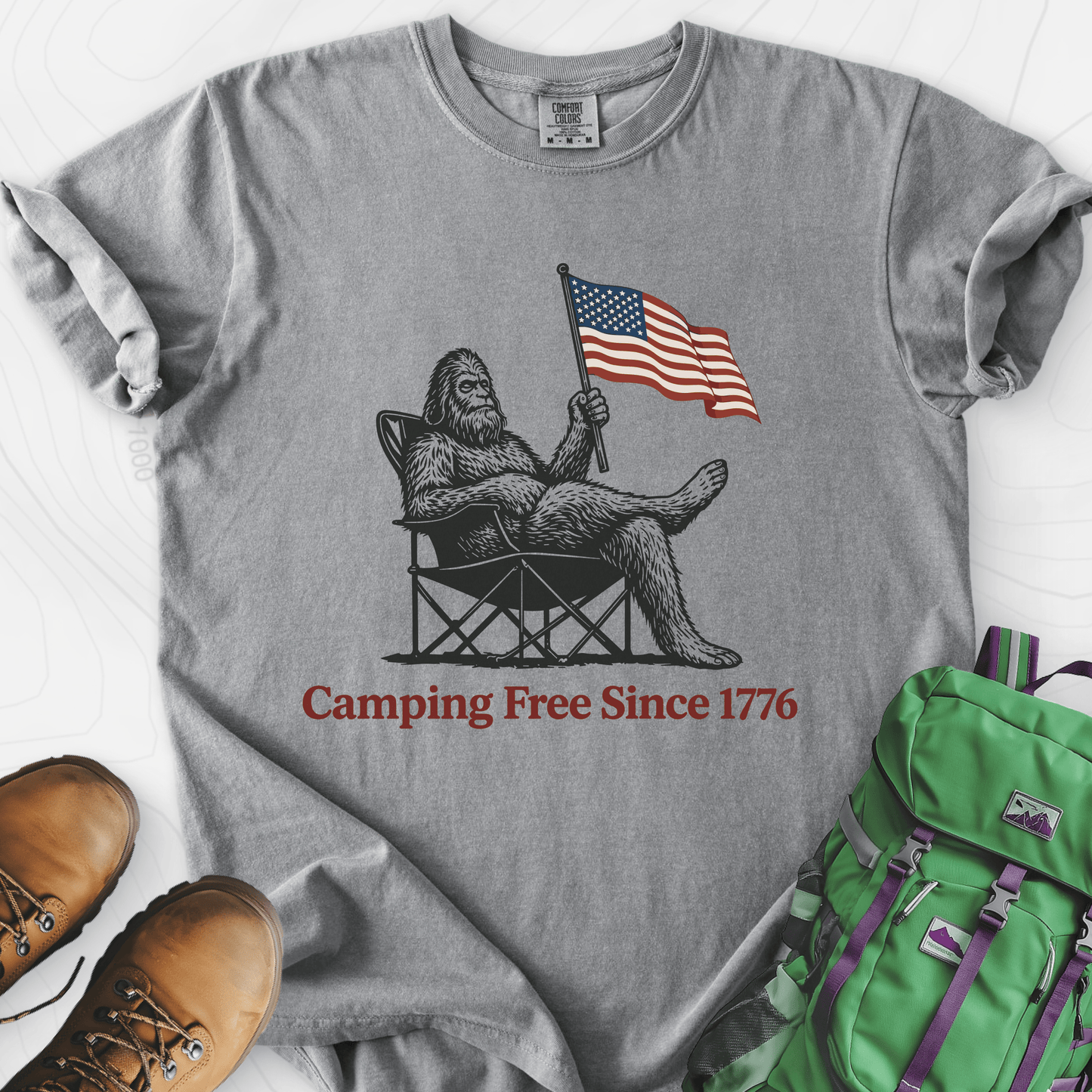 Camping Free T-Shirt