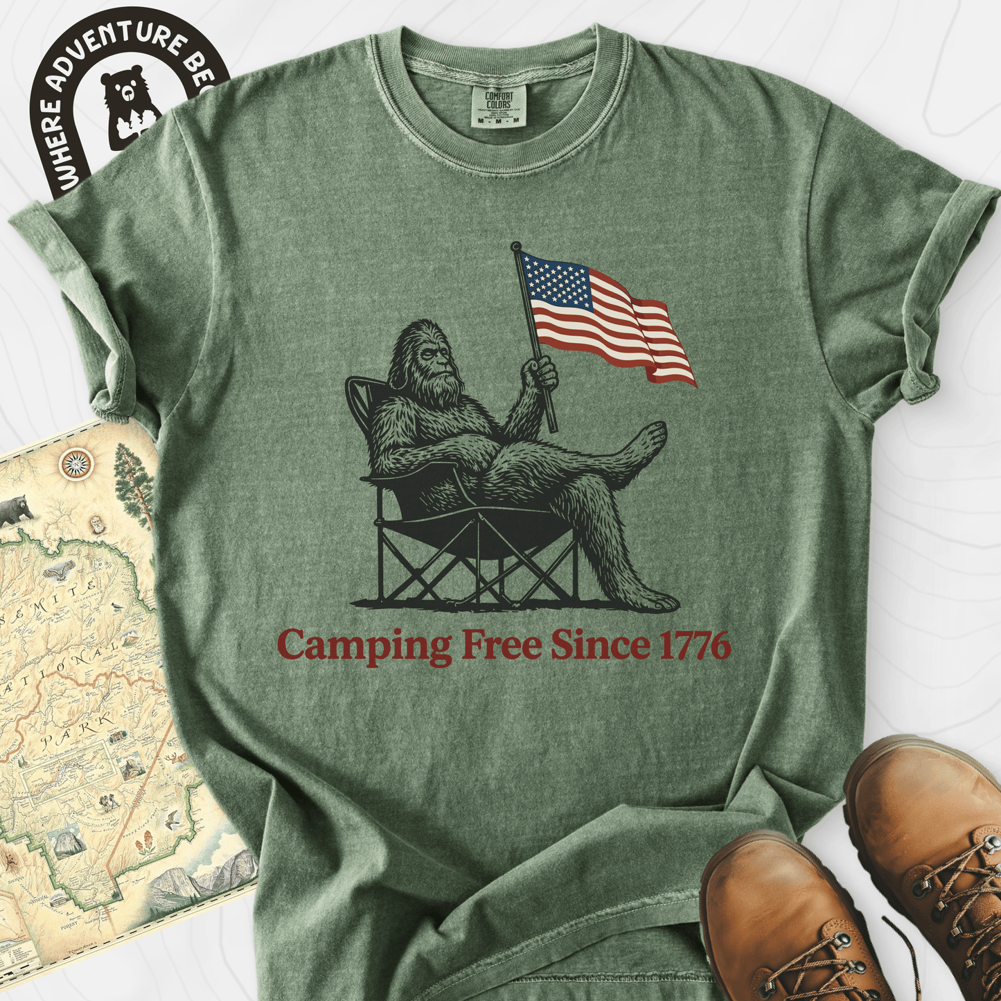 Camping Free T-Shirt