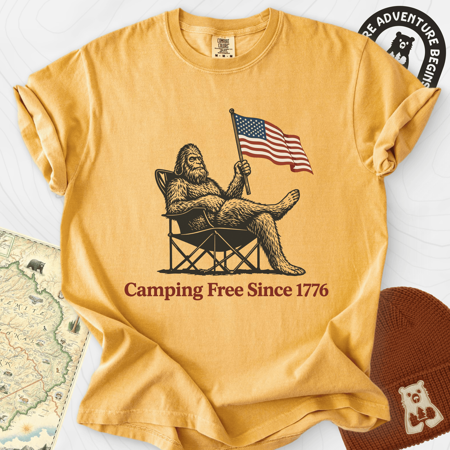 Camping Free T-Shirt