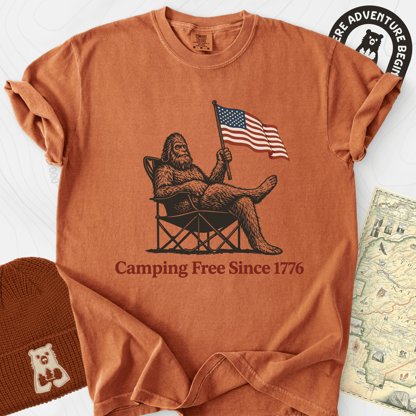 Camping Free T-Shirt