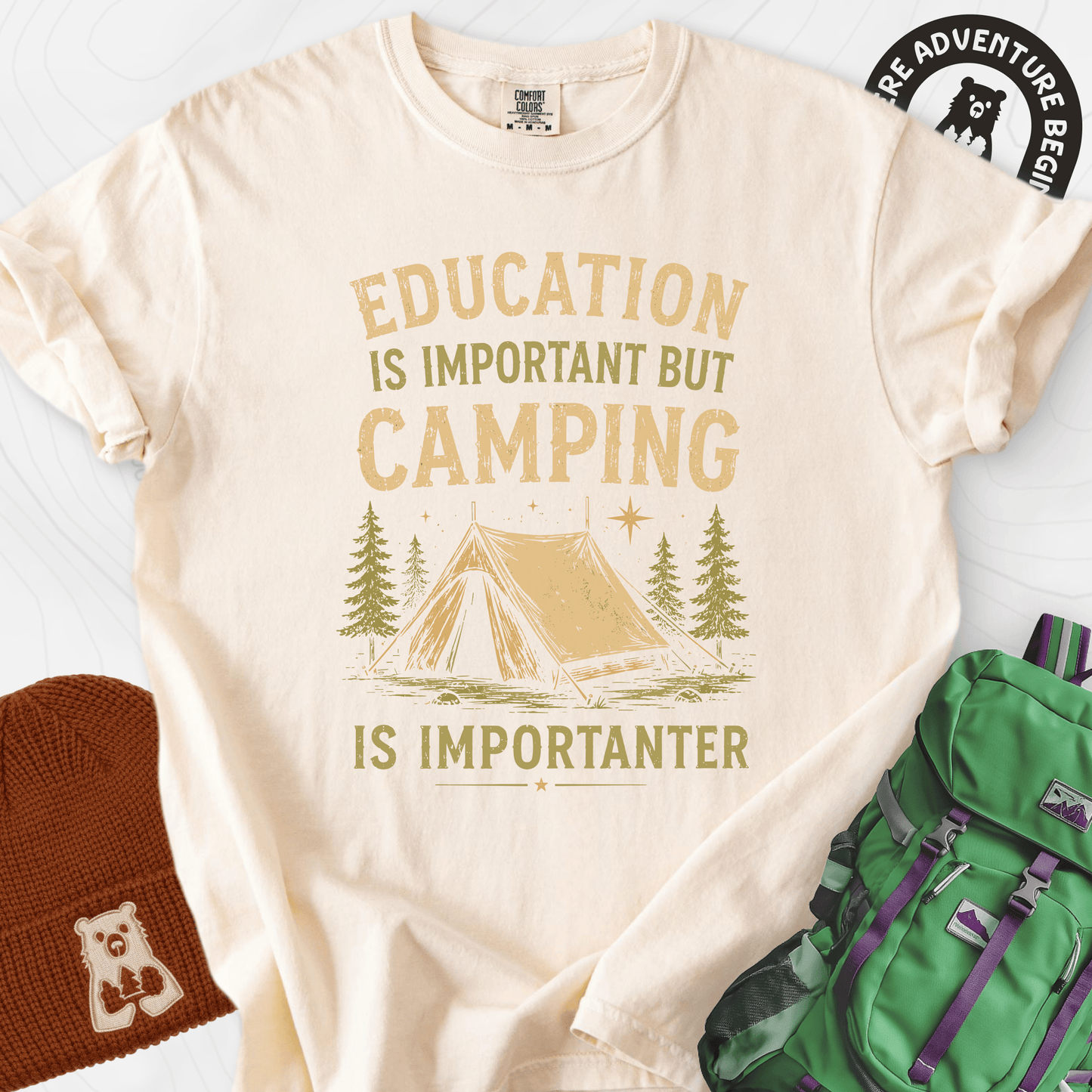 Camping Education T-Shirt