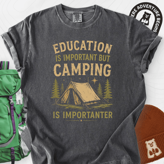 Camping Education T-Shirt