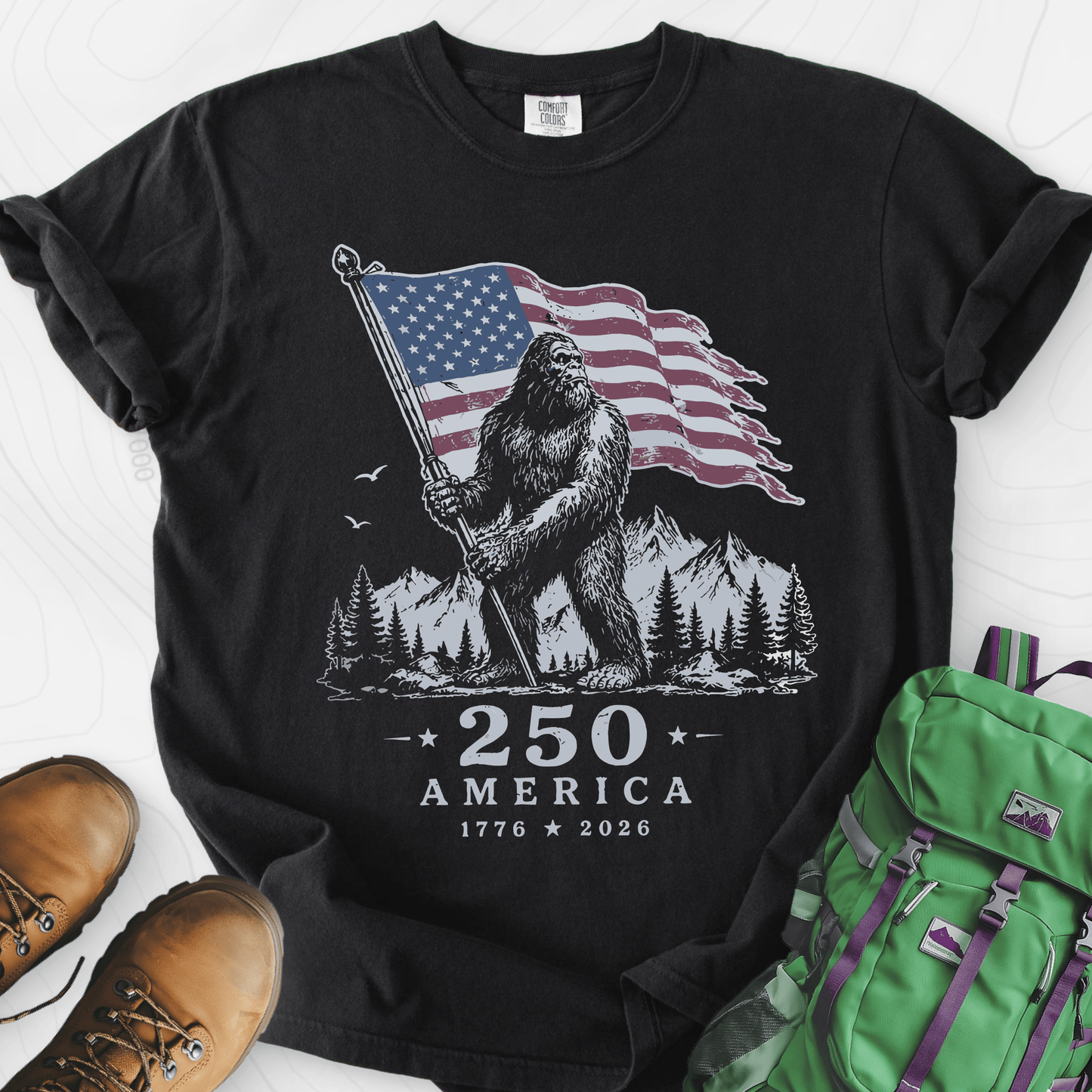 Bigfoot Patriot T-Shirt