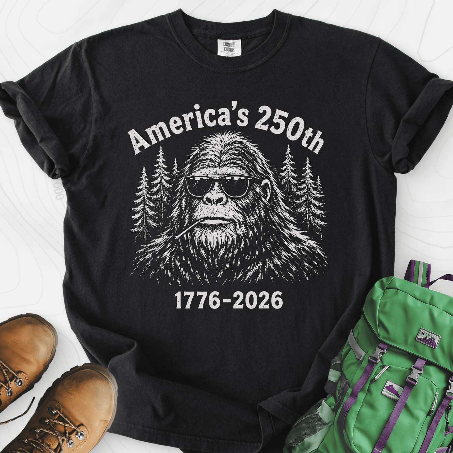 Bigfoot Liberty Shades T-Shirt