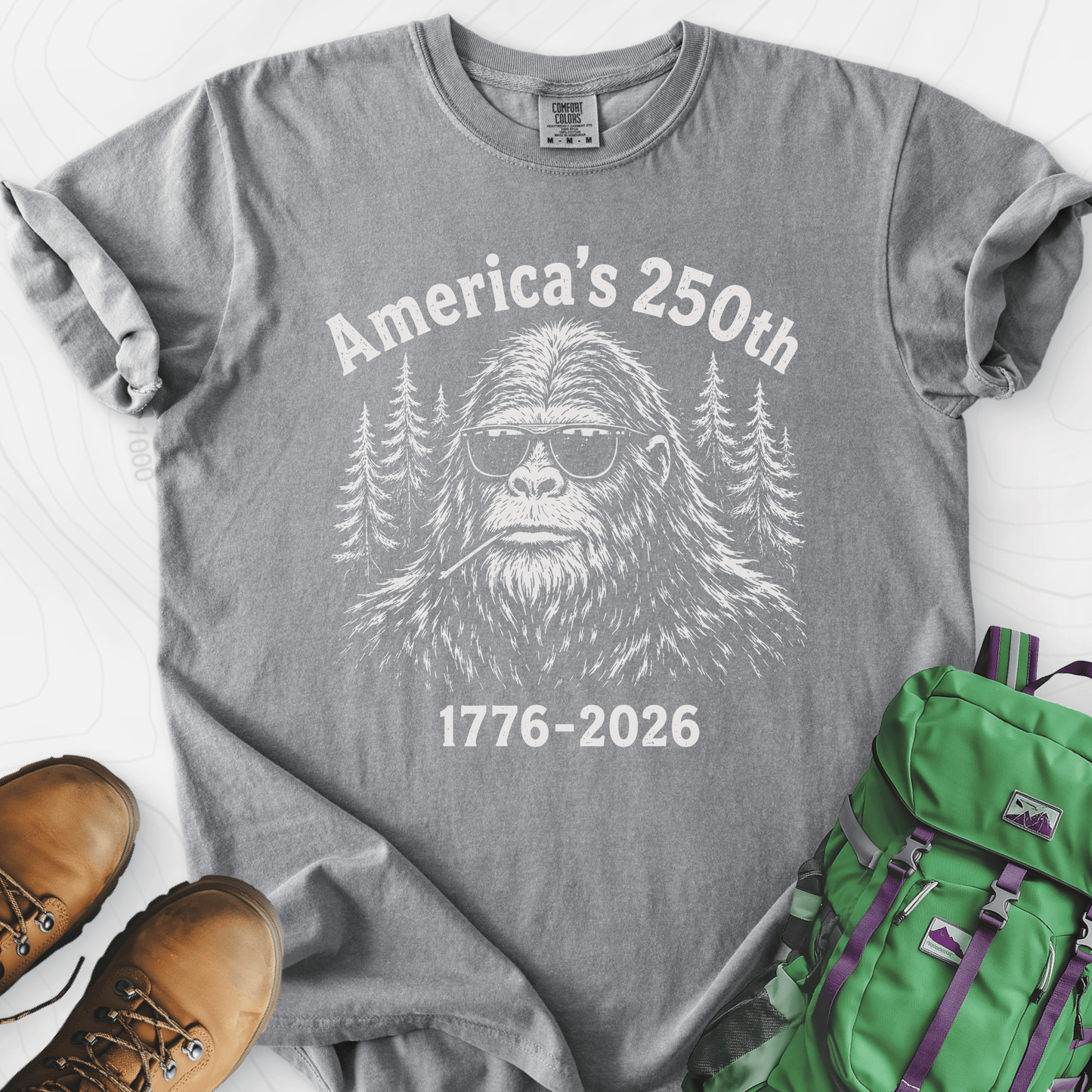 Bigfoot Liberty Shades T-Shirt