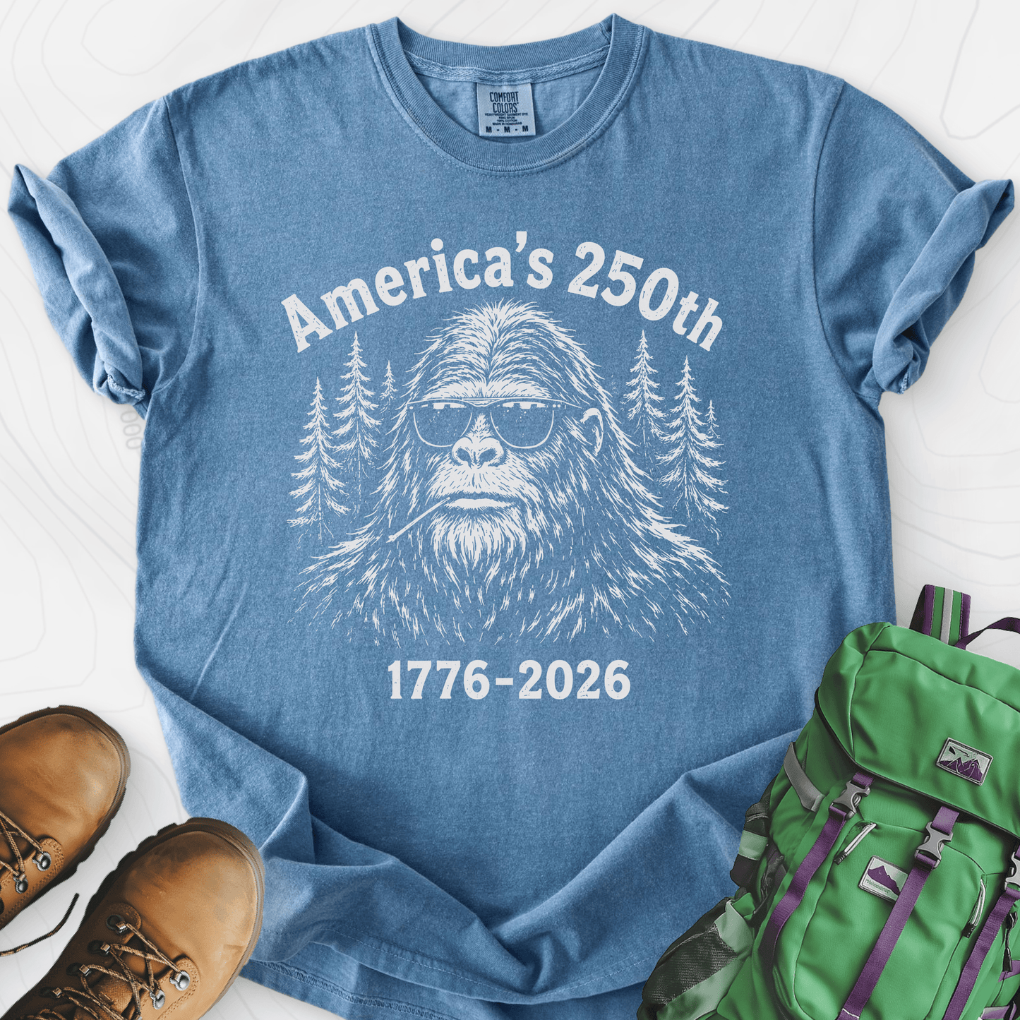 Bigfoot Liberty Shades T-Shirt