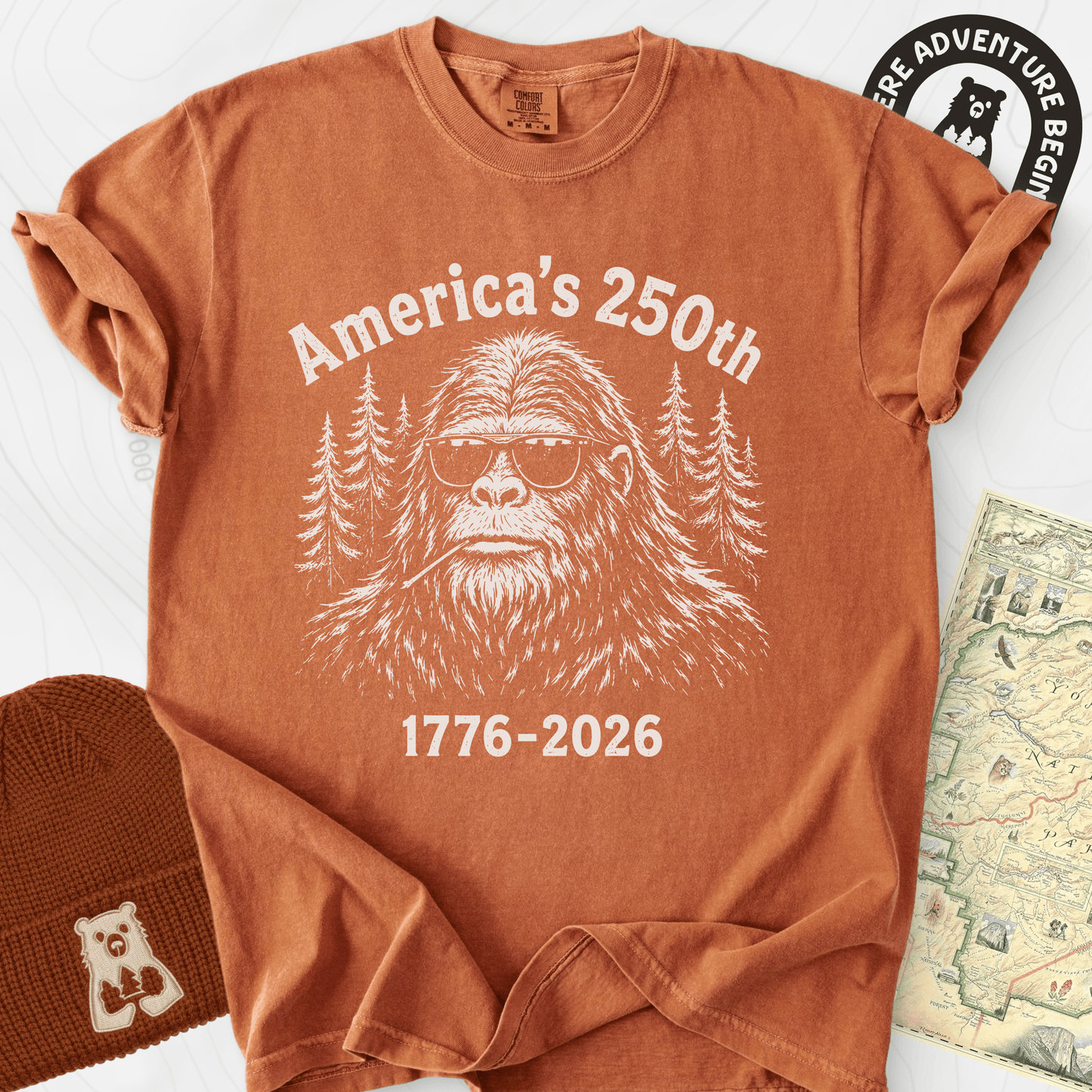 Bigfoot Liberty Shades T-Shirt