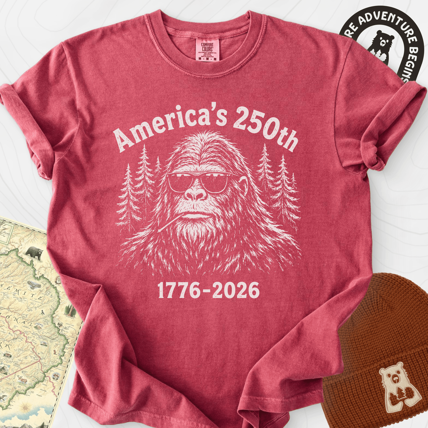Bigfoot Liberty Shades T-Shirt