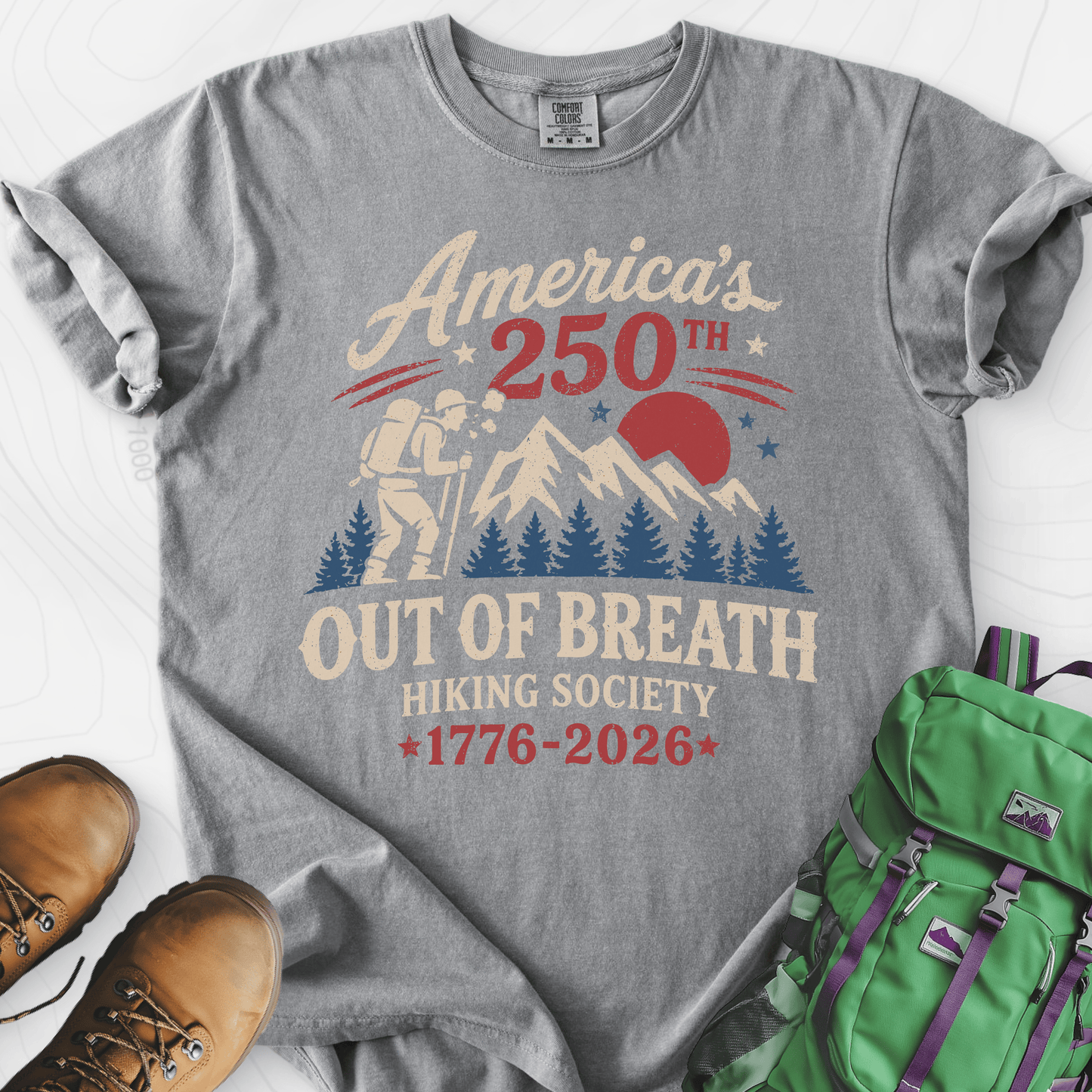 Out of Breath 250th T-Shirt