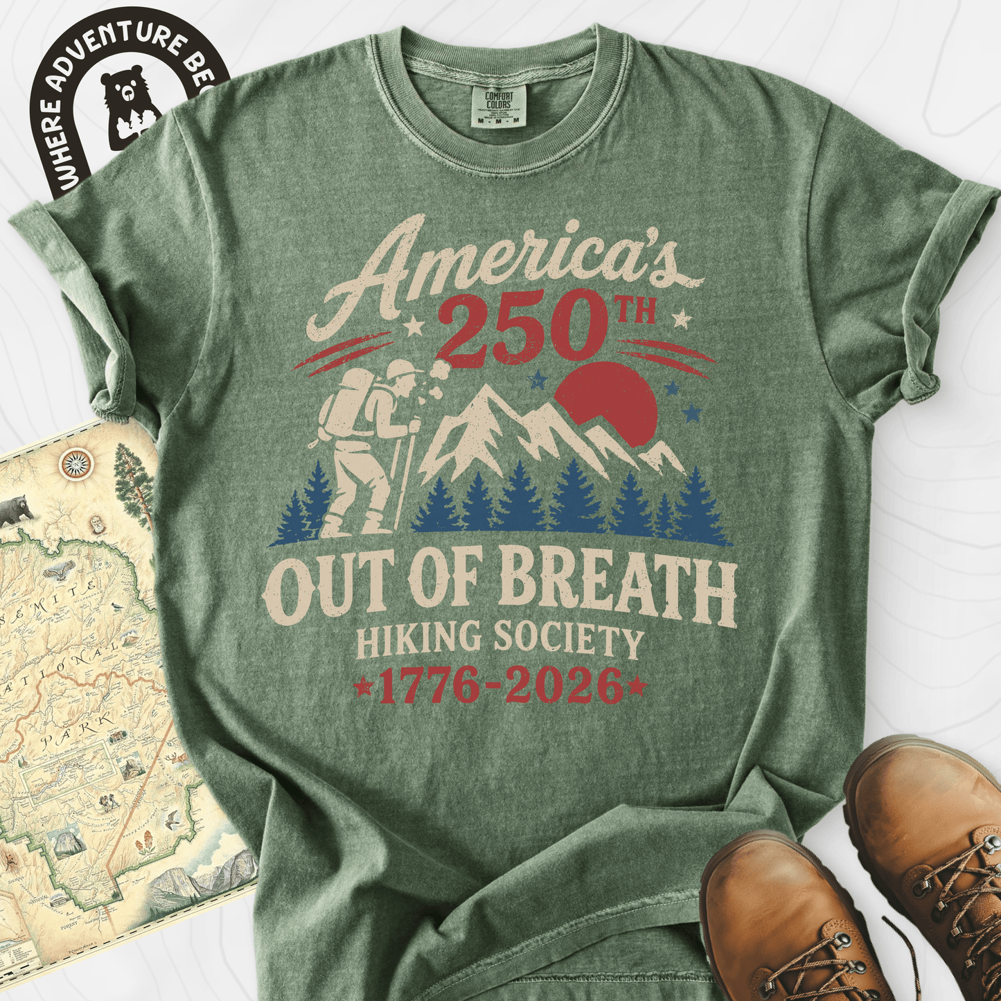 Out of Breath 250th T-Shirt