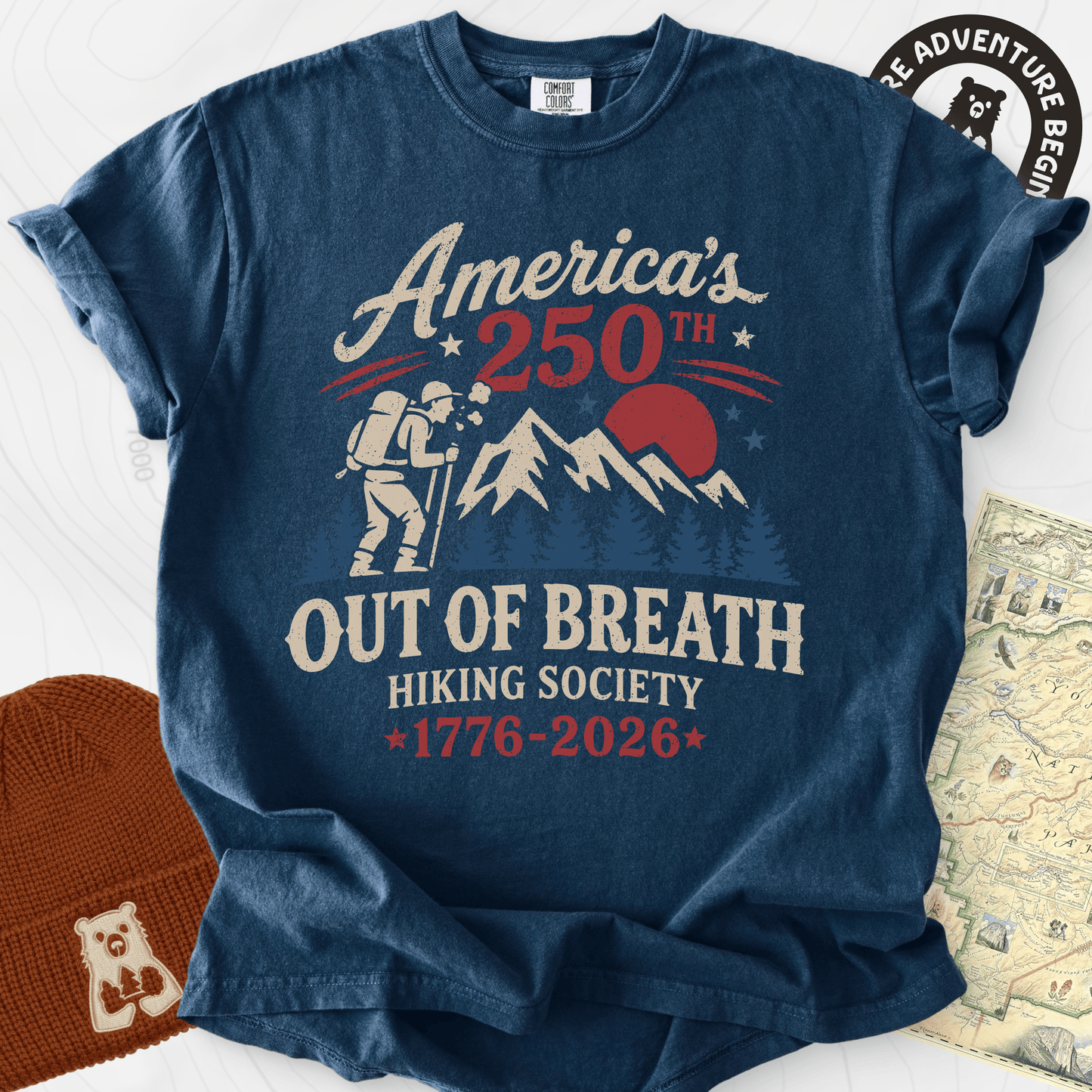 Out of Breath 250th T-Shirt