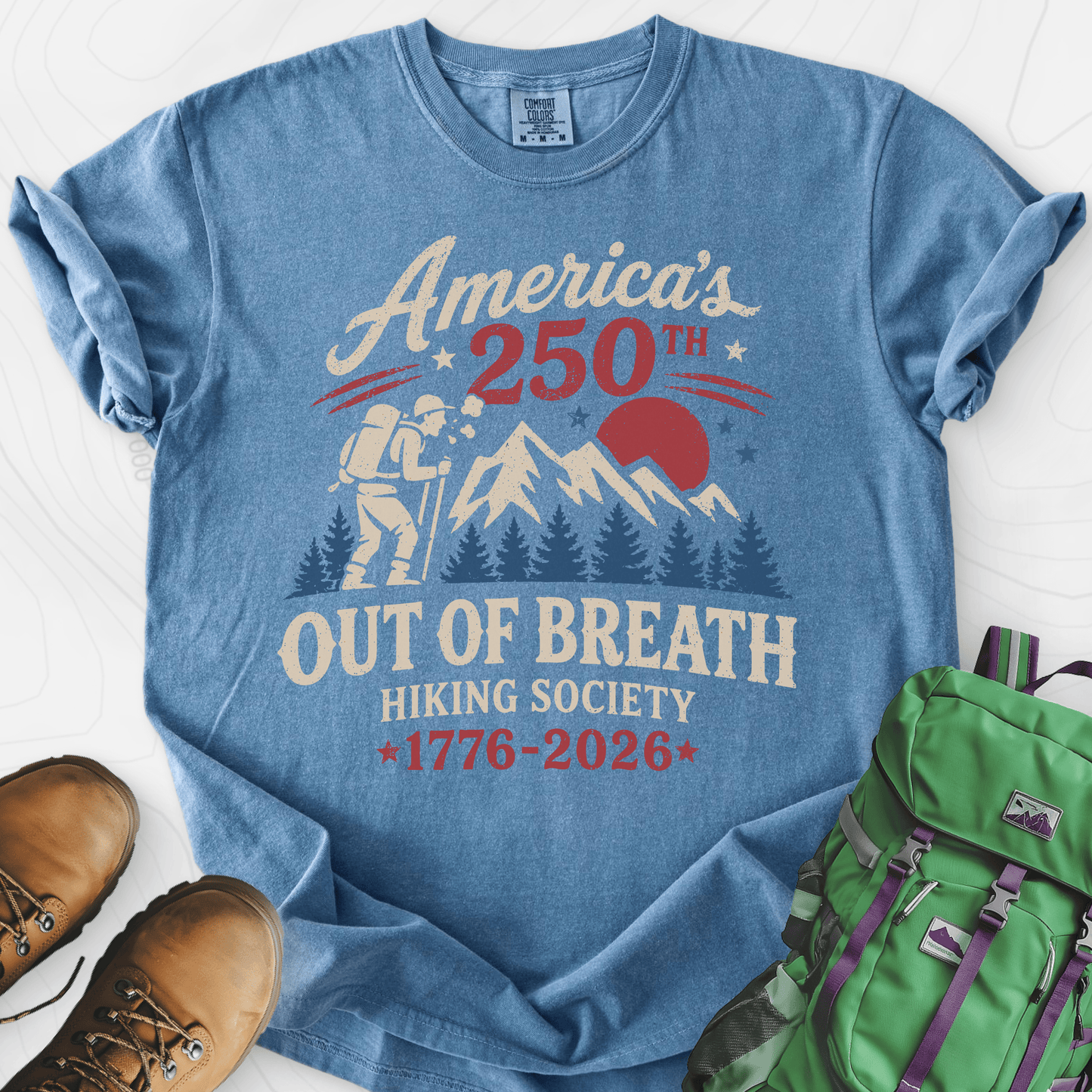 Out of Breath 250th T-Shirt