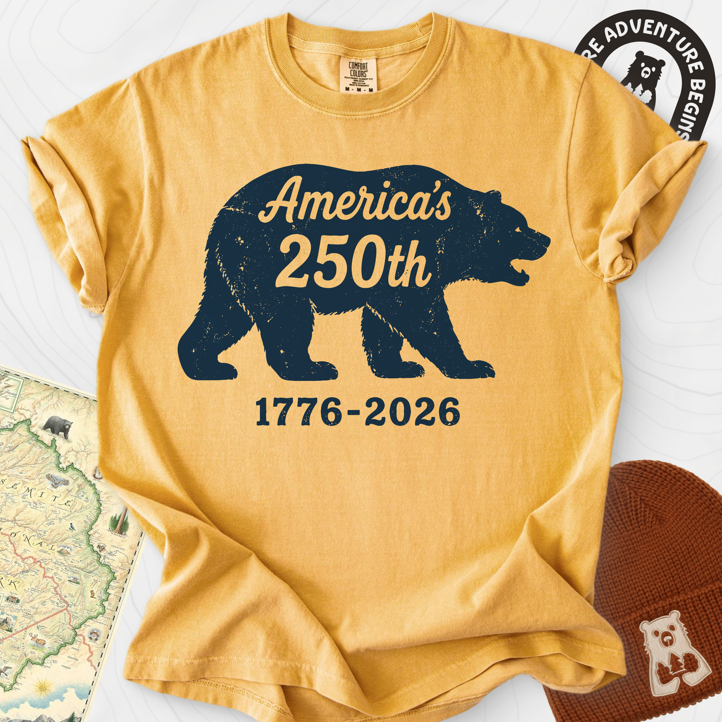 250th Bear Badge T-Shirt