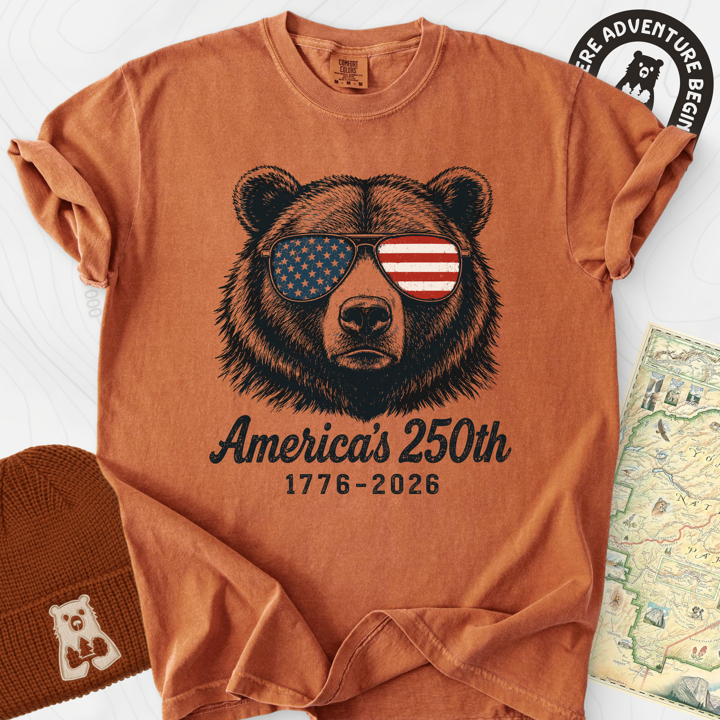 250th Bear Shades T-Shirt