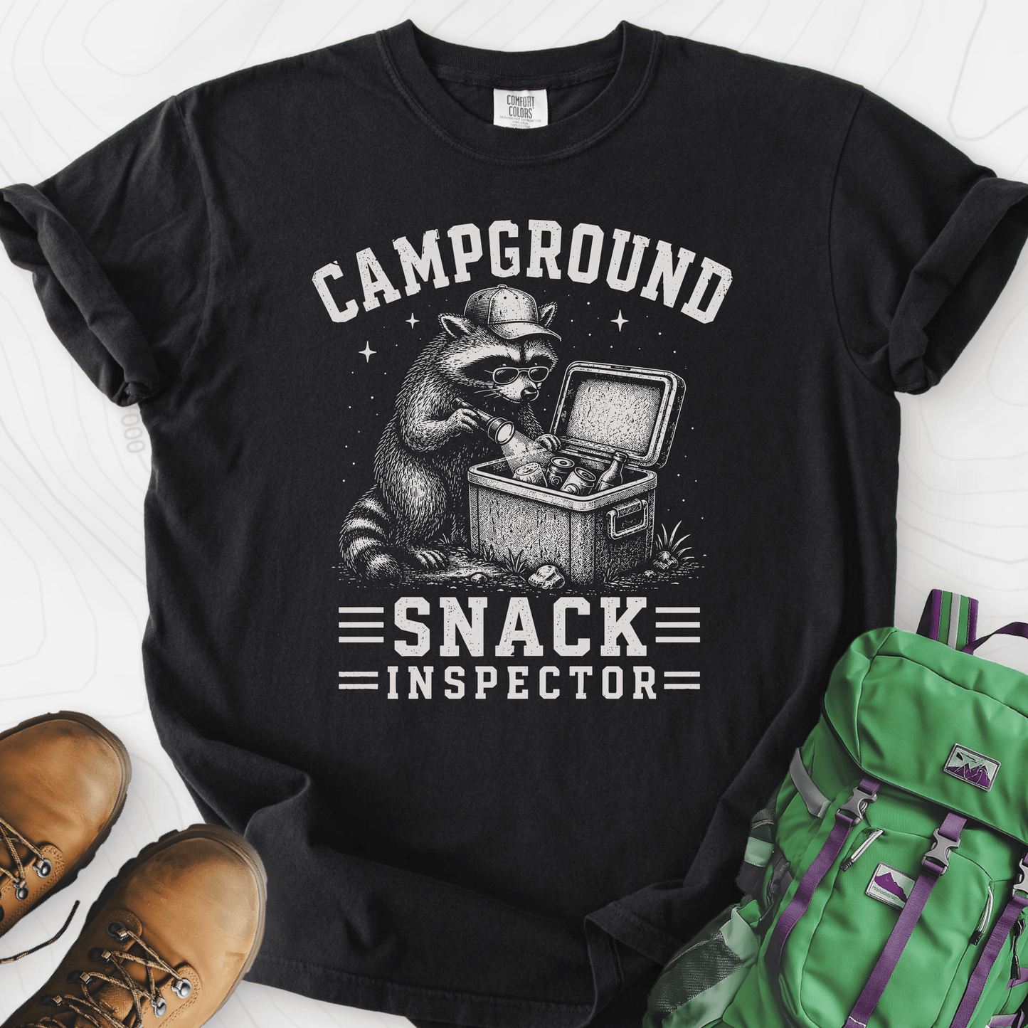 Raccoon Snack Patrol T-Shirt