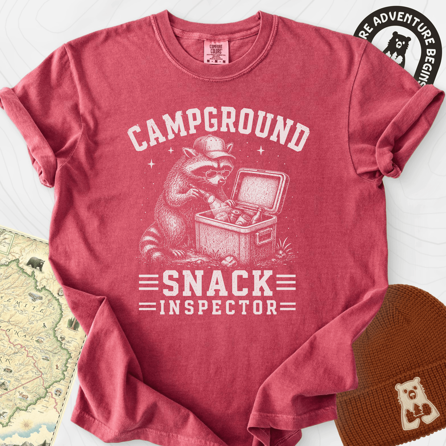 Raccoon Snack Patrol T-Shirt