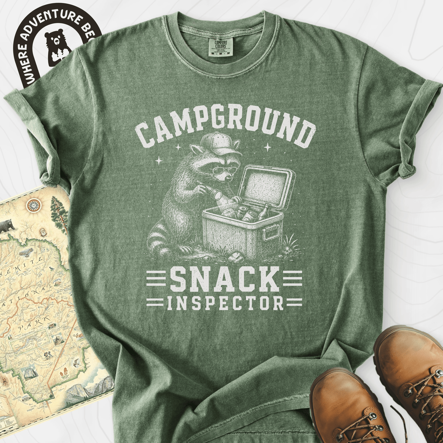 Raccoon Snack Patrol T-Shirt