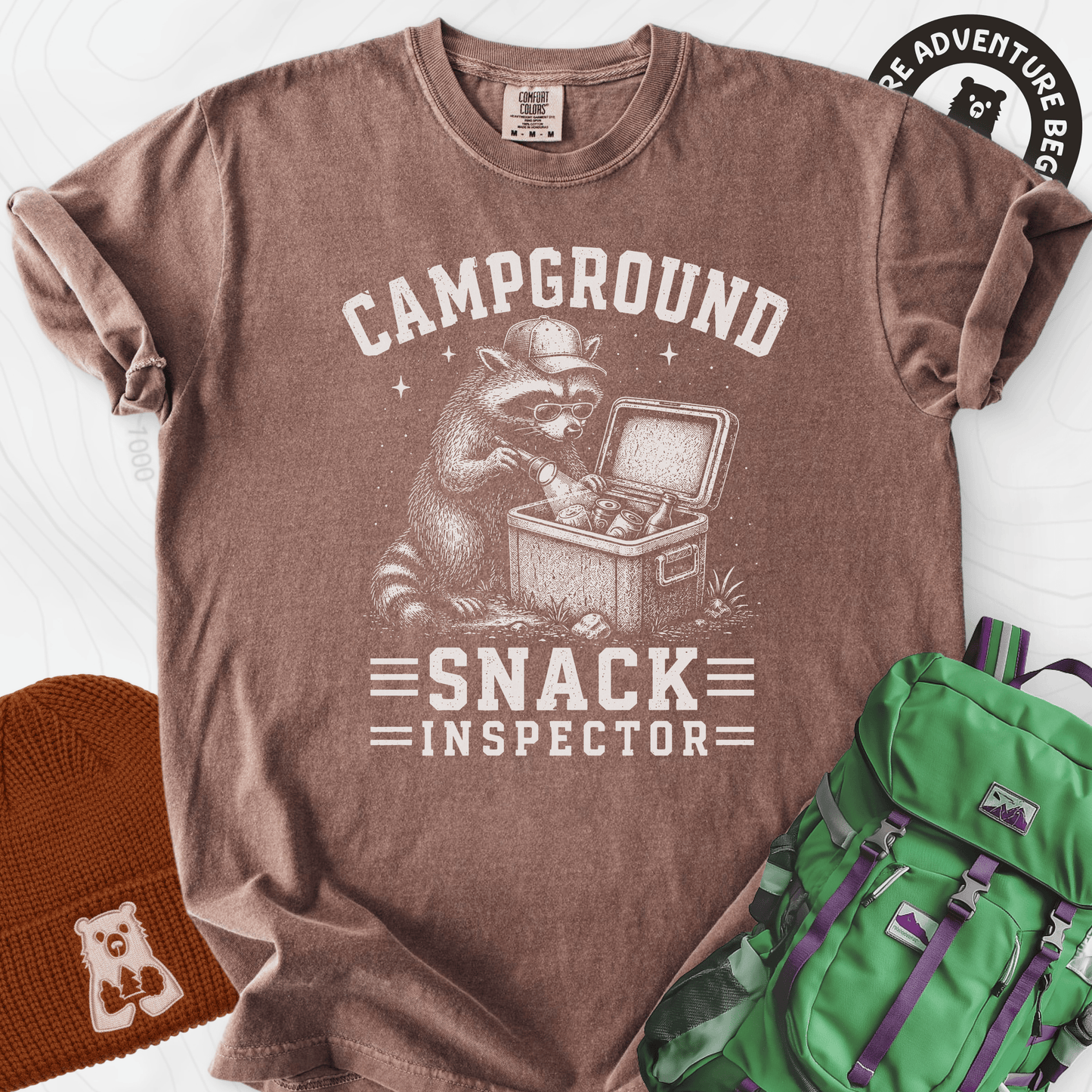 Raccoon Snack Patrol T-Shirt