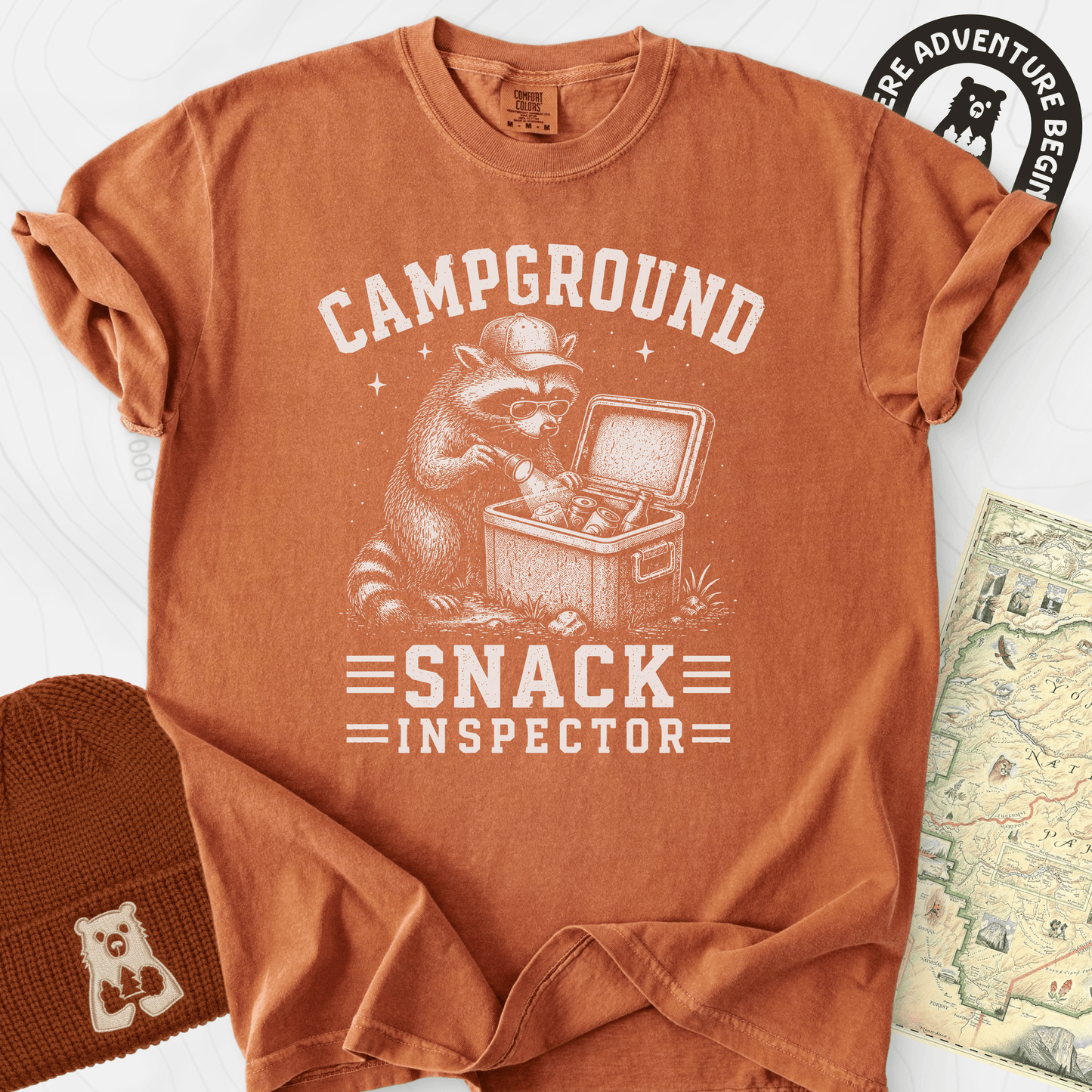 Raccoon Snack Patrol T-Shirt