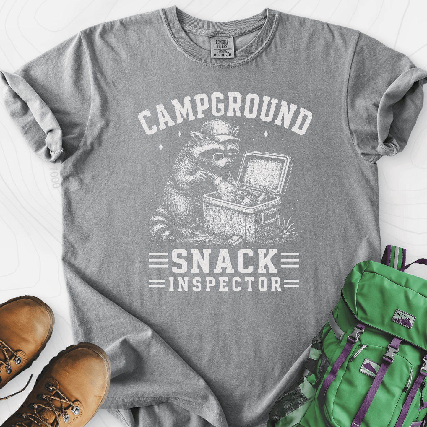 Raccoon Snack Patrol T-Shirt
