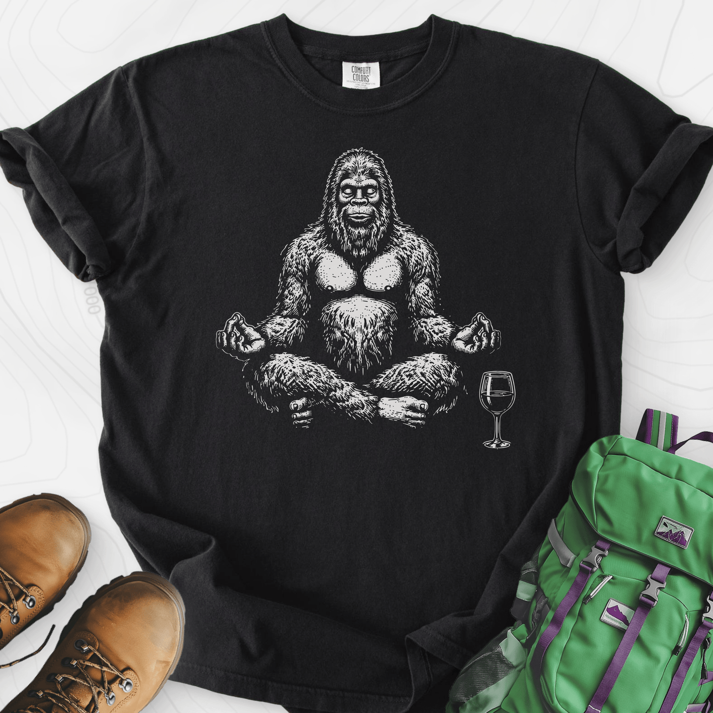 Zen Squatch Sip T-Shirt
