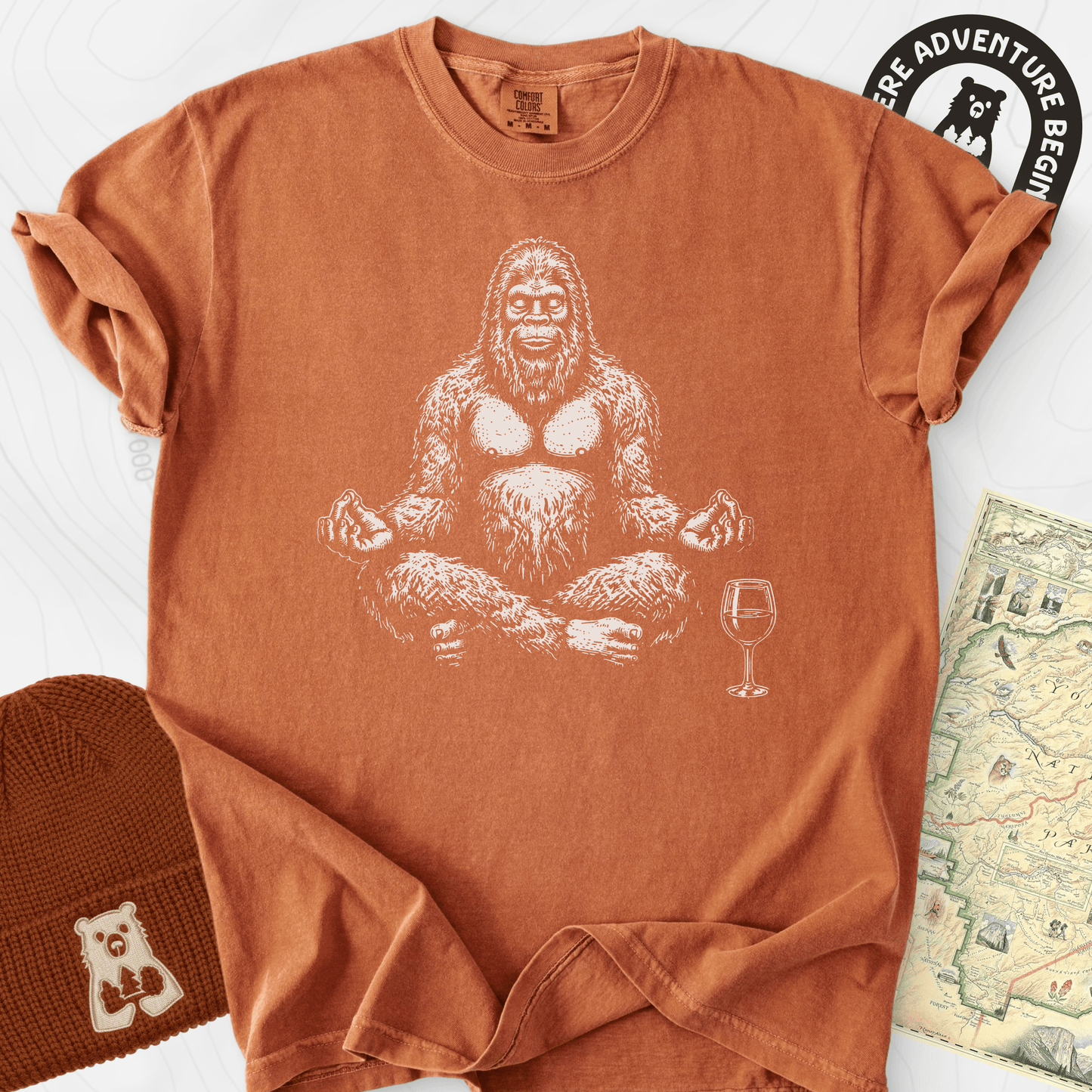 Zen Squatch Sip T-Shirt