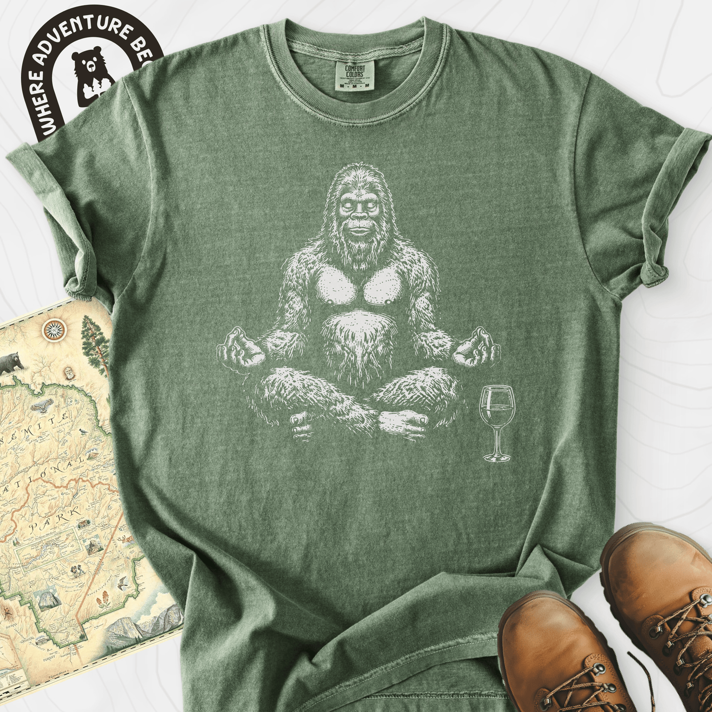 Zen Squatch Sip T-Shirt