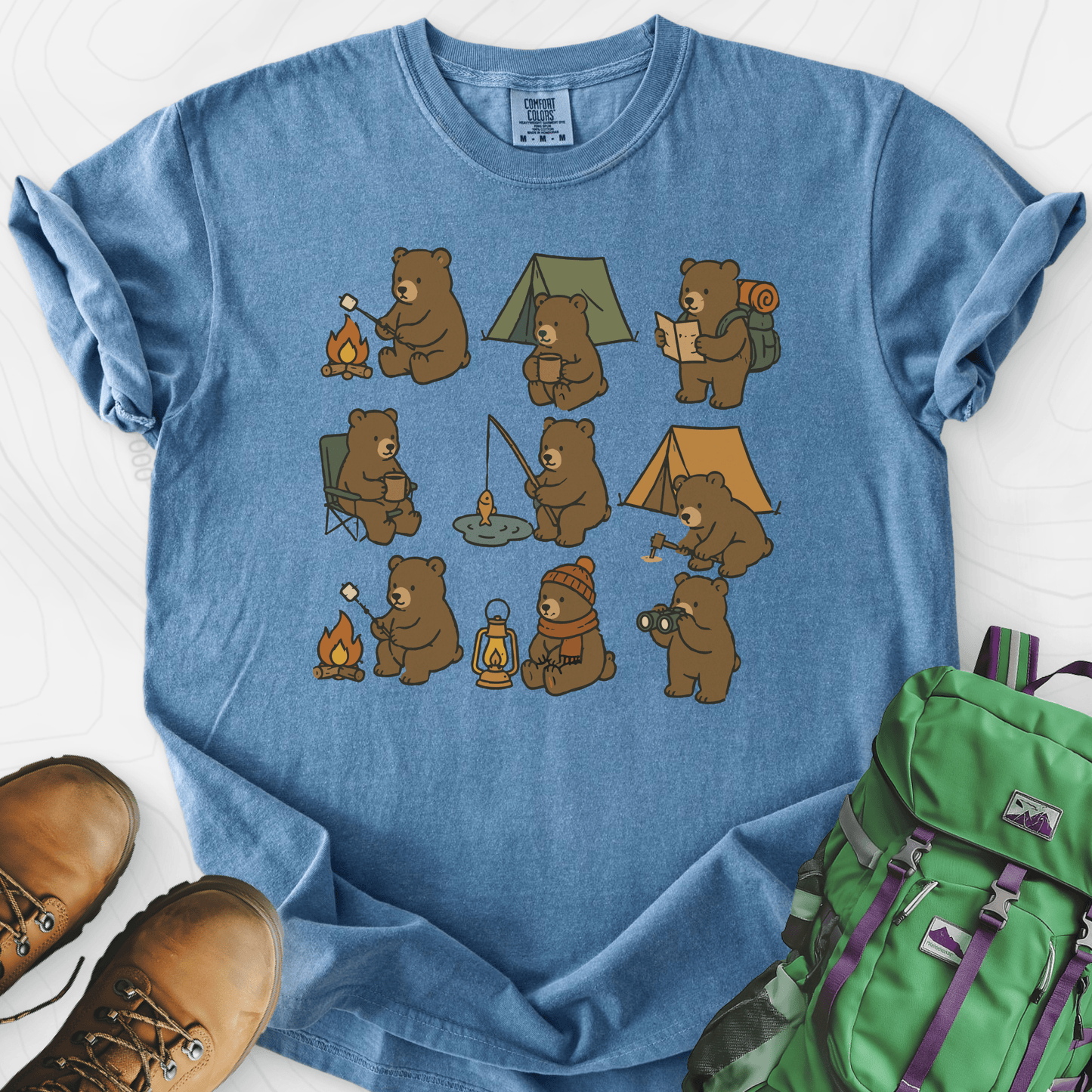Camp Bear Crew T-Shirt