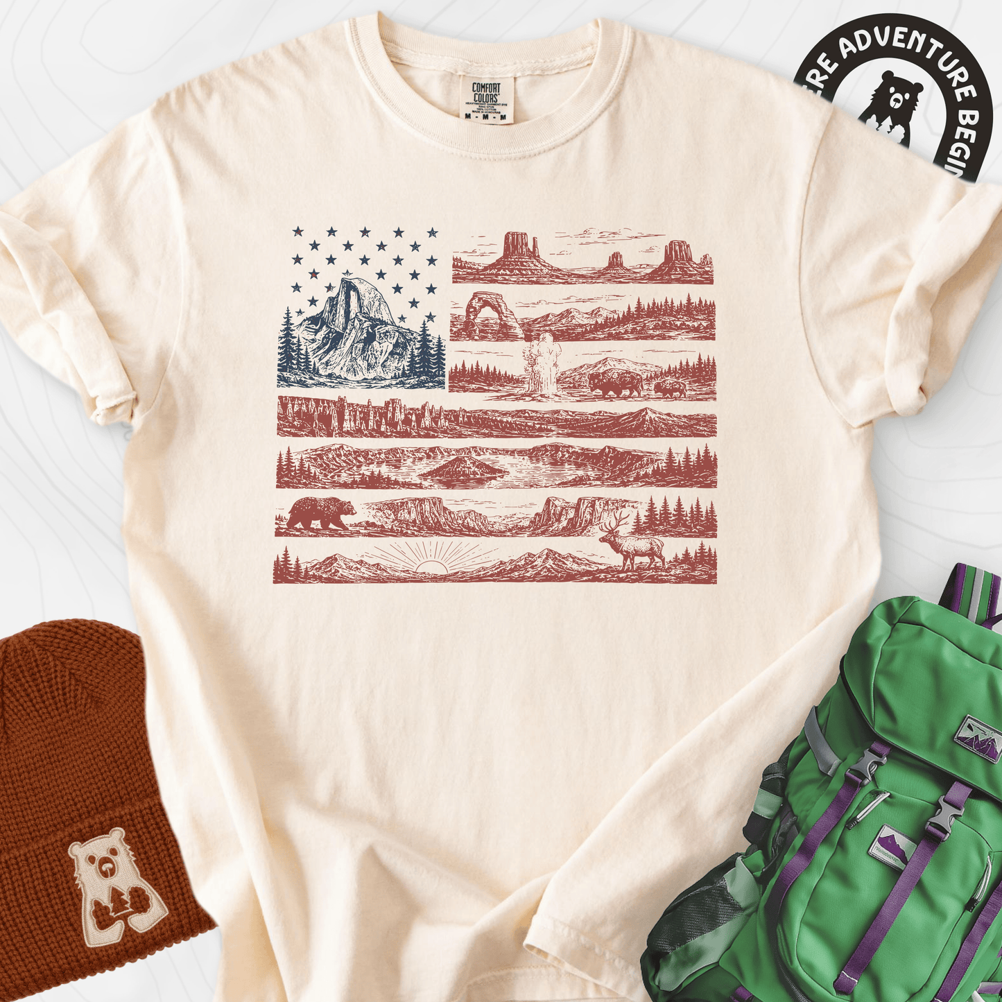 Parks and Stripes T-Shirt