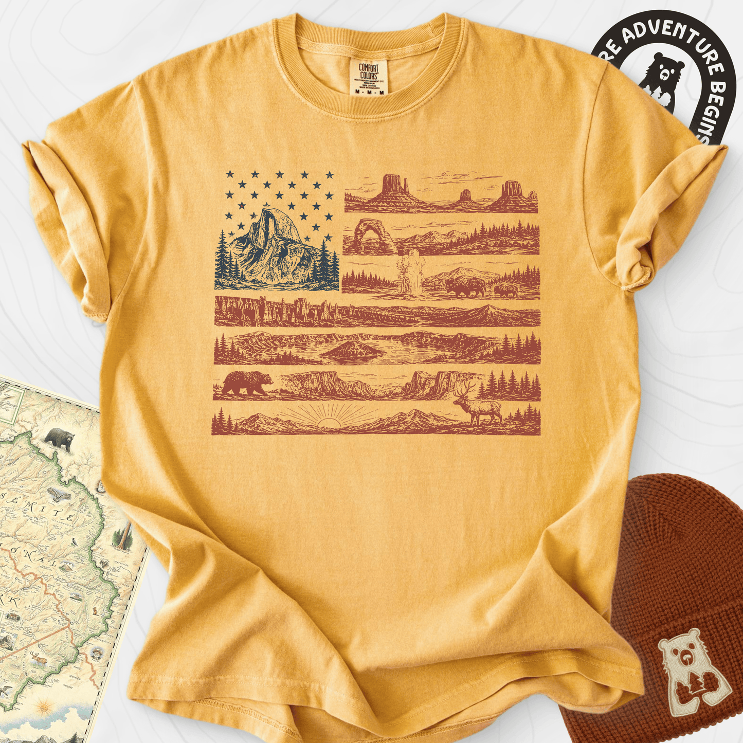 Parks and Stripes T-Shirt