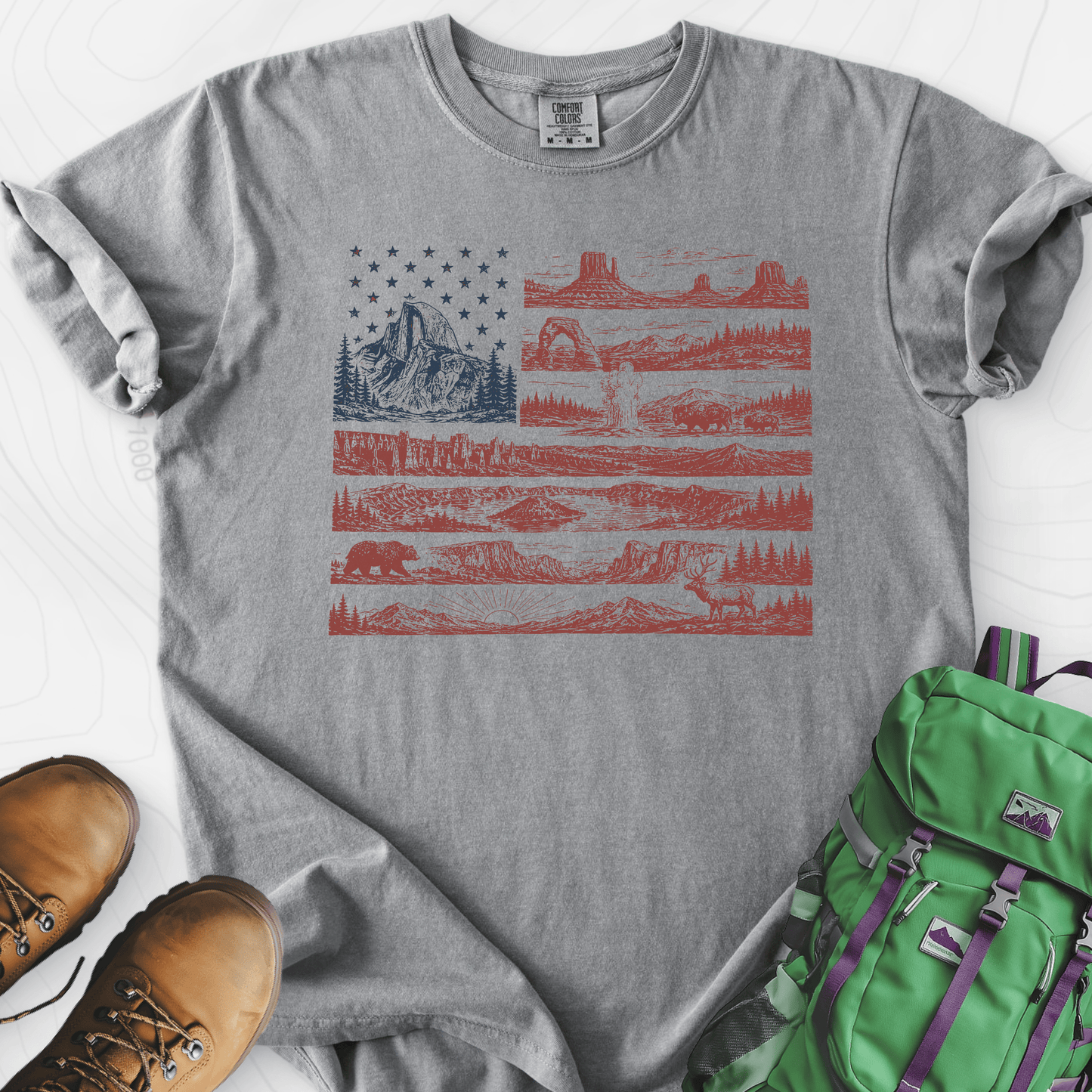 Parks and Stripes T-Shirt