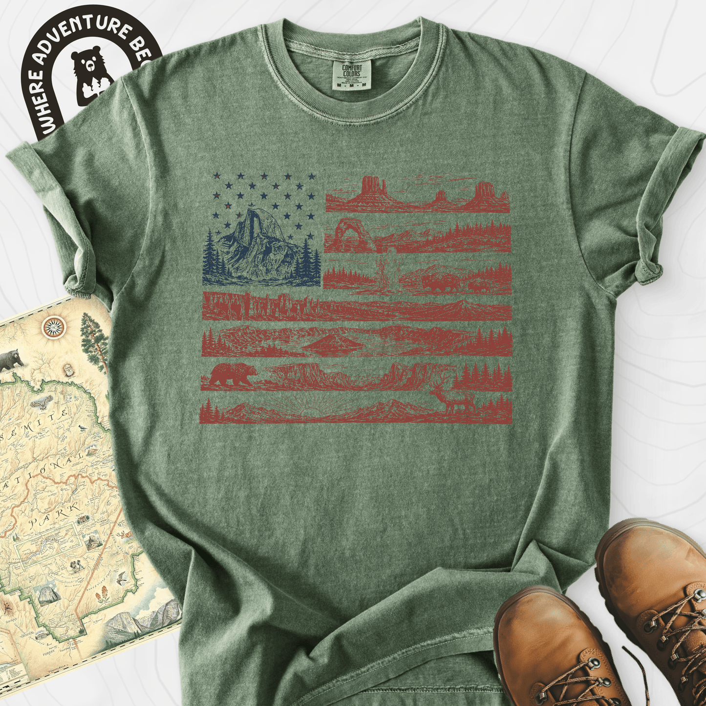 Parks and Stripes T-Shirt