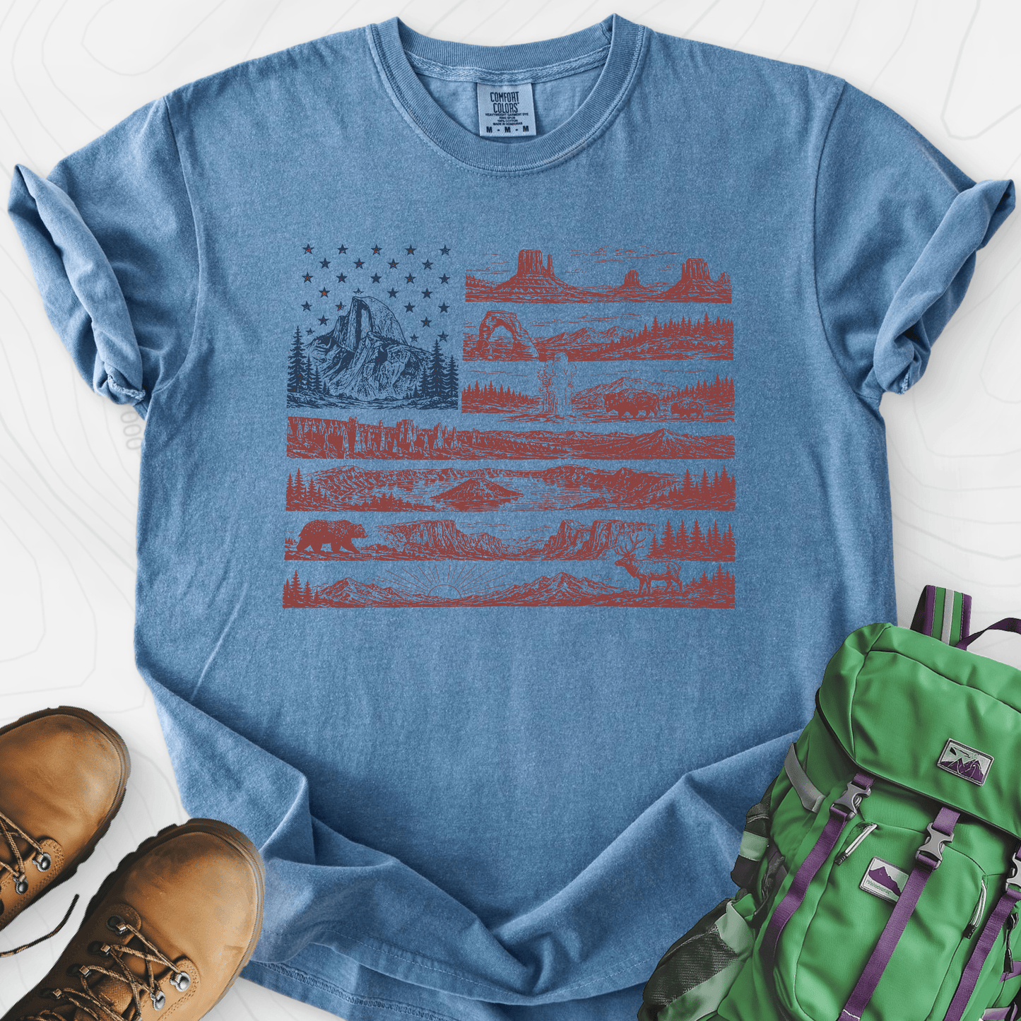 Parks and Stripes T-Shirt