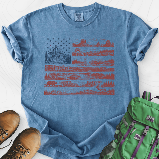 Parks and Stripes T-Shirt