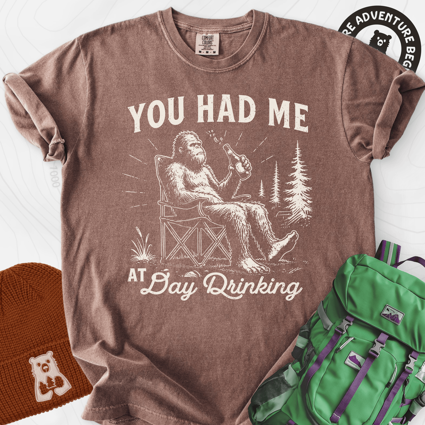 Day Drinking Squatch T-Shirt