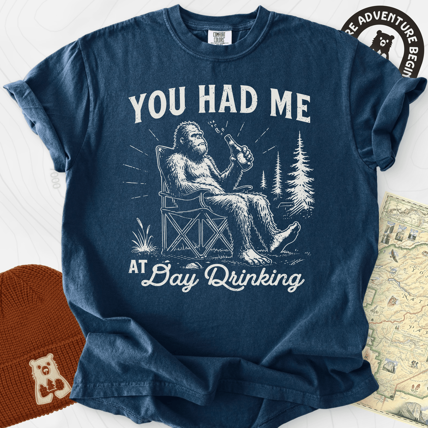 Day Drinking Squatch T-Shirt