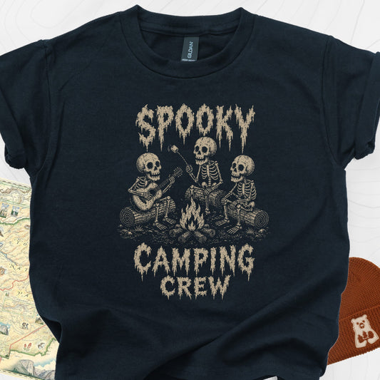 Spooky Camping Crew Youth Tee