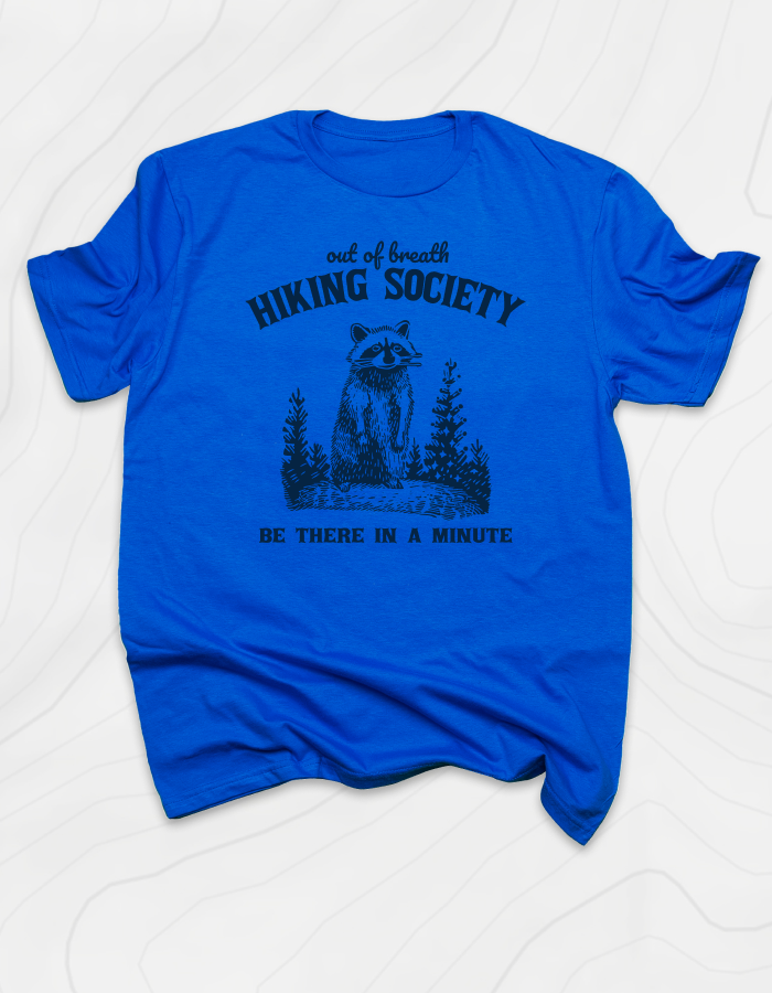 Out Of Breath Hiking Society T-Shirt