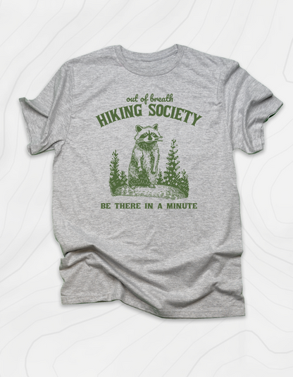 Out Of Breath Hiking Society T-Shirt