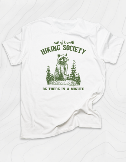 Out Of Breath Hiking Society T-Shirt